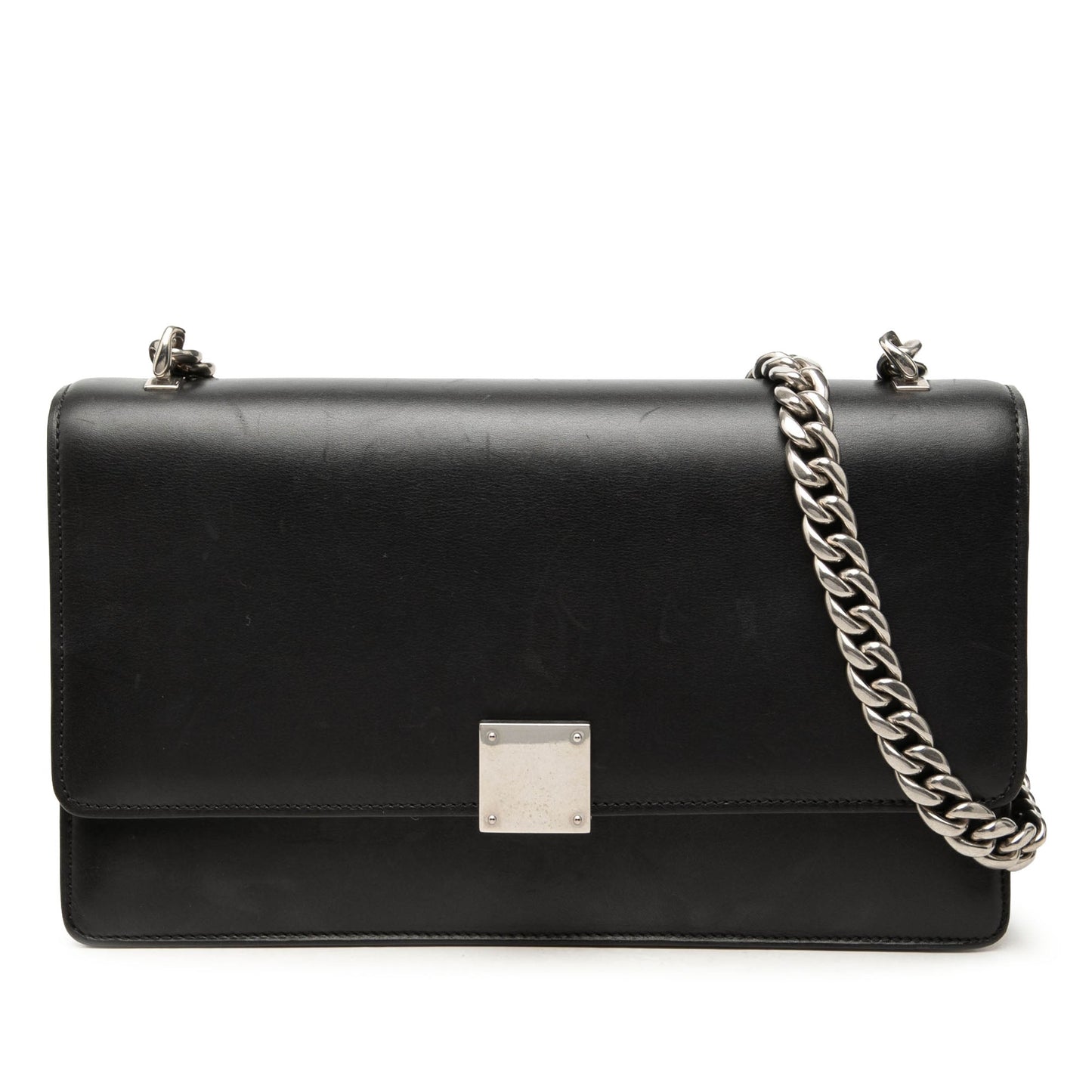 Celine Small Leather Case Chain Flap