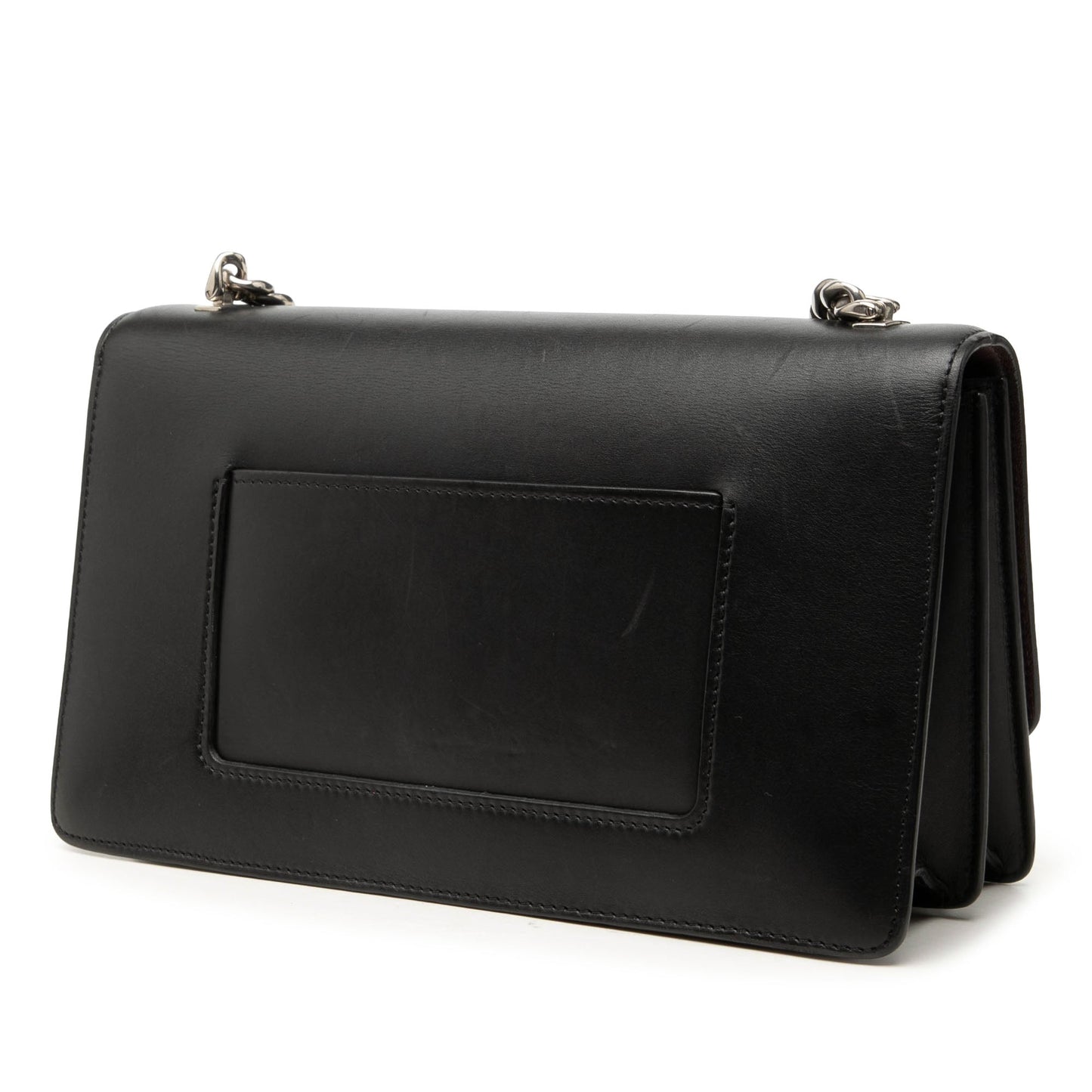 Celine Small Leather Case Chain Flap