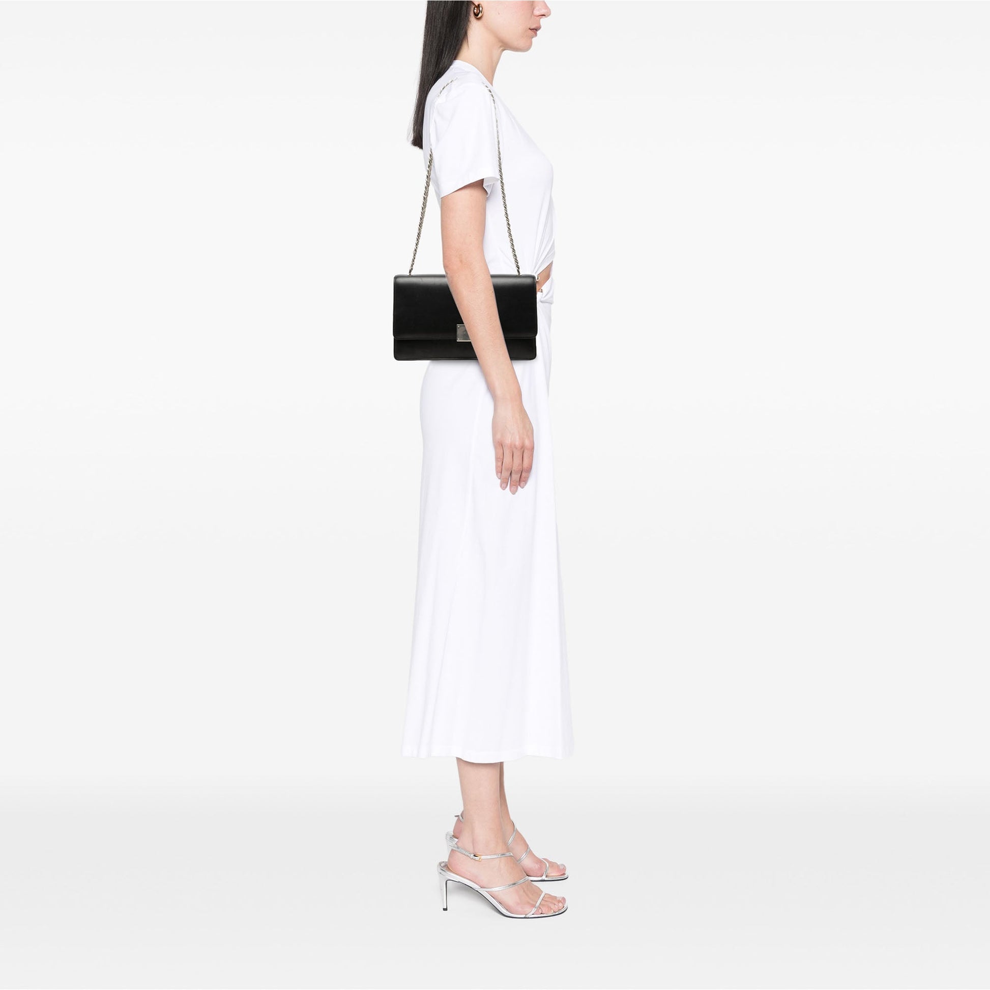 Celine Small Leather Case Chain Flap