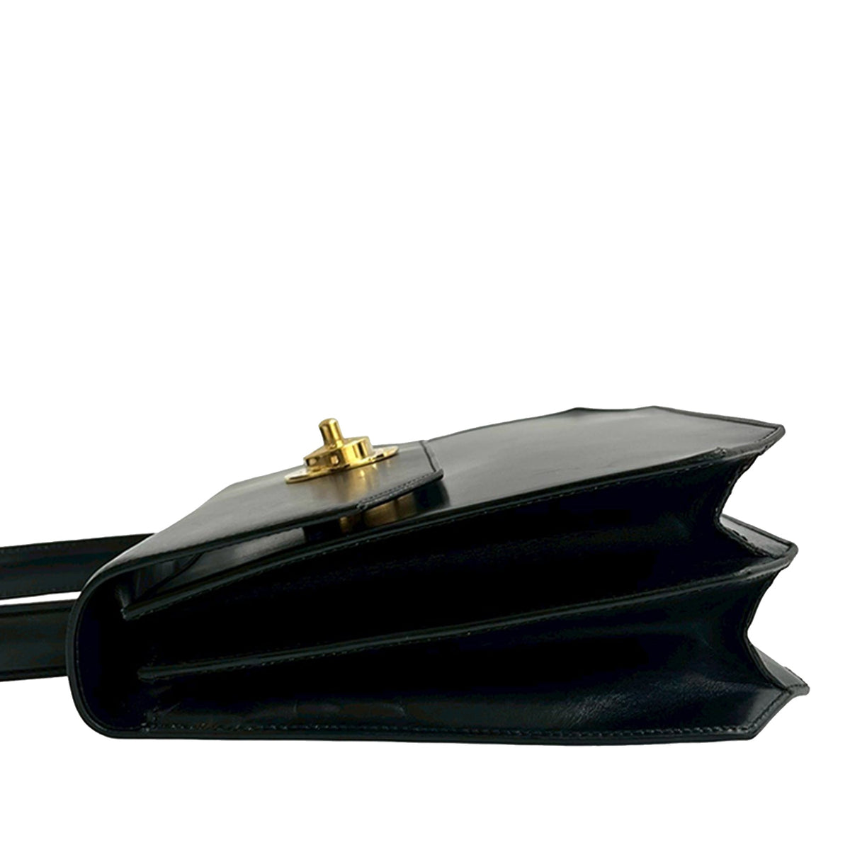Celine Leather Top Handle Bag