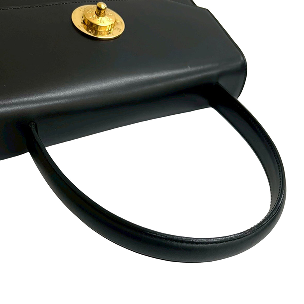 Celine Leather Top Handle Bag