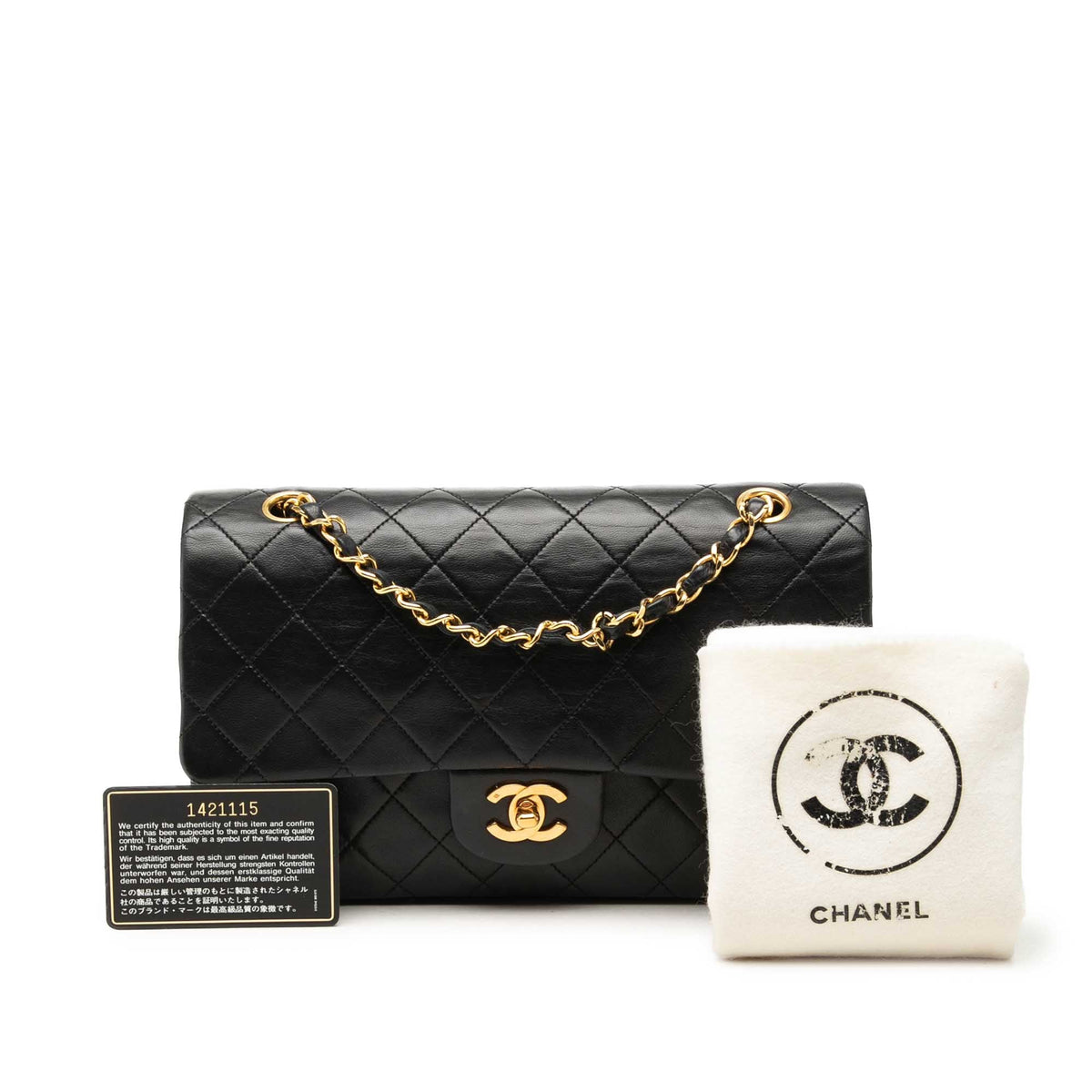 Chanel Medium Classic Lambskin Double Flap