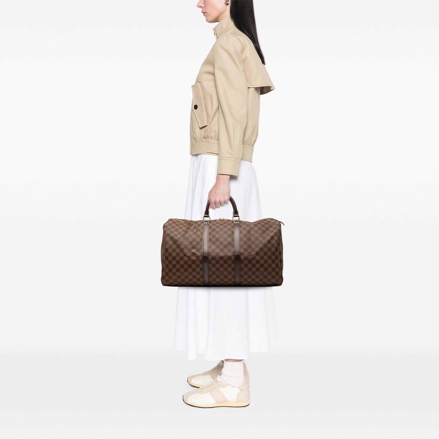 Louis Vuitton Damier Ebene Keepall 50