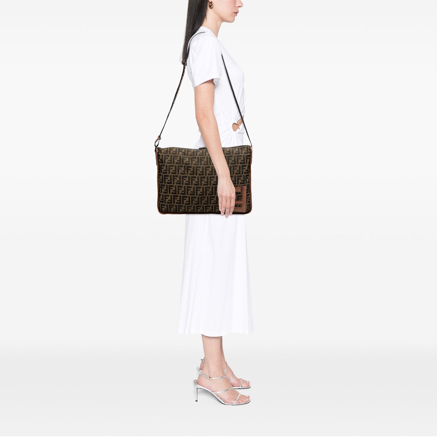Fendi Zucca Canvas Crossbody