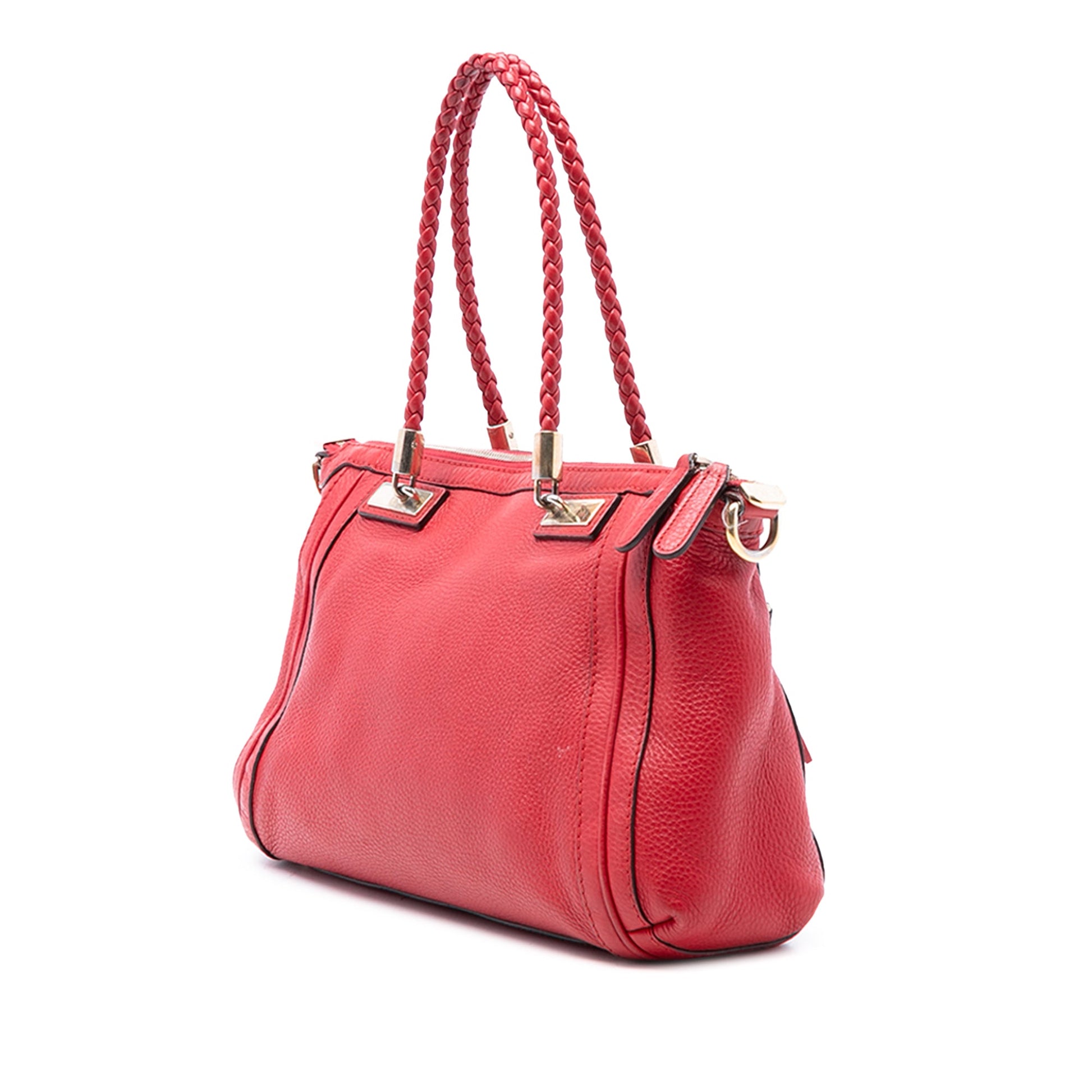 Gucci Pebbled Calfskin Bella Satchel