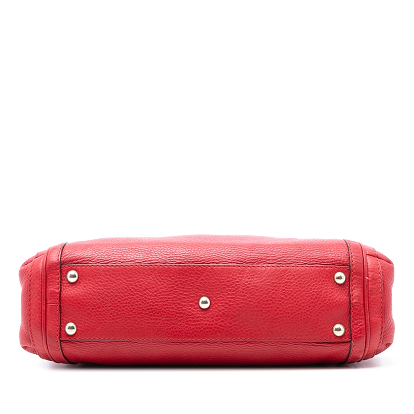 Gucci Pebbled Calfskin Bella Satchel