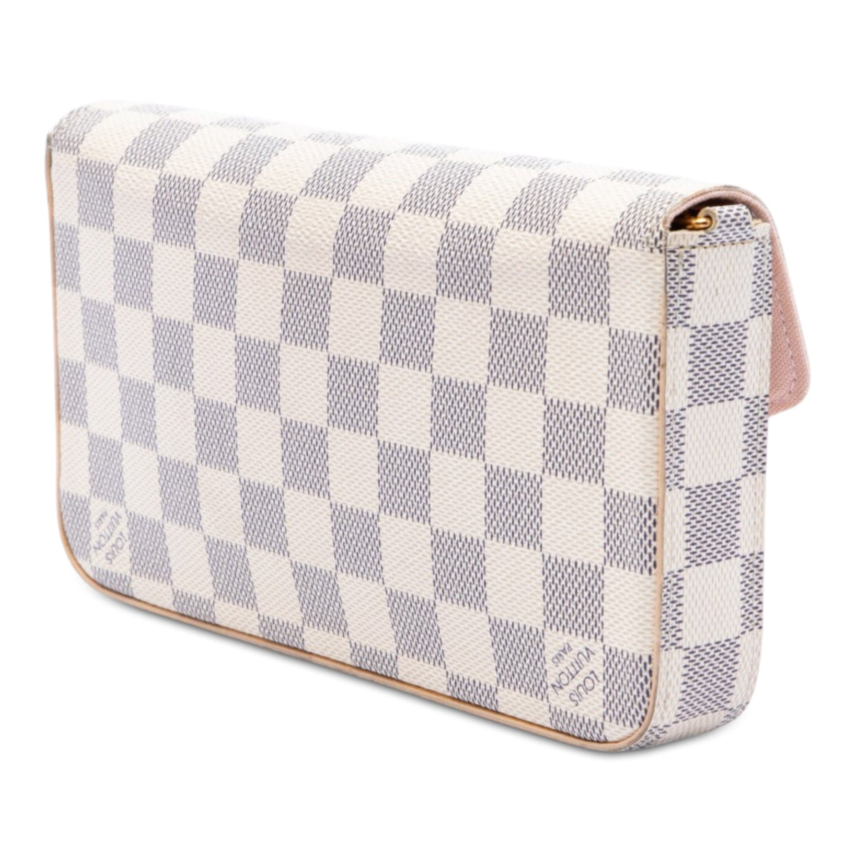 Louis Vuitton Damier Azur Pochette Felicie — White
