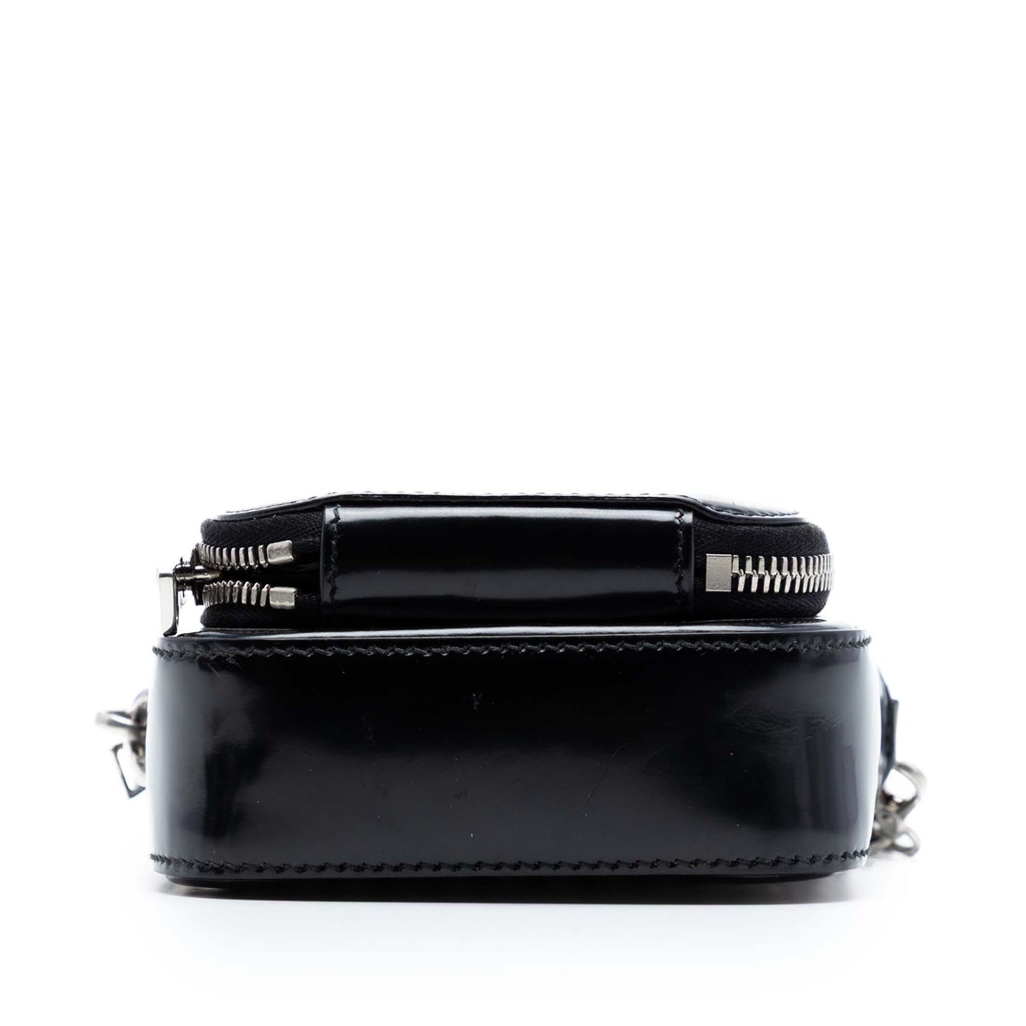 Prada Mini Brushed Leather Phone Pouch