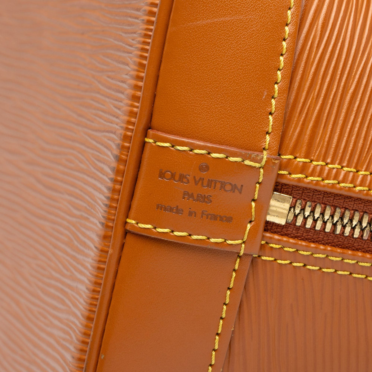 Louis Vuitton Epi Alma PM — Brown