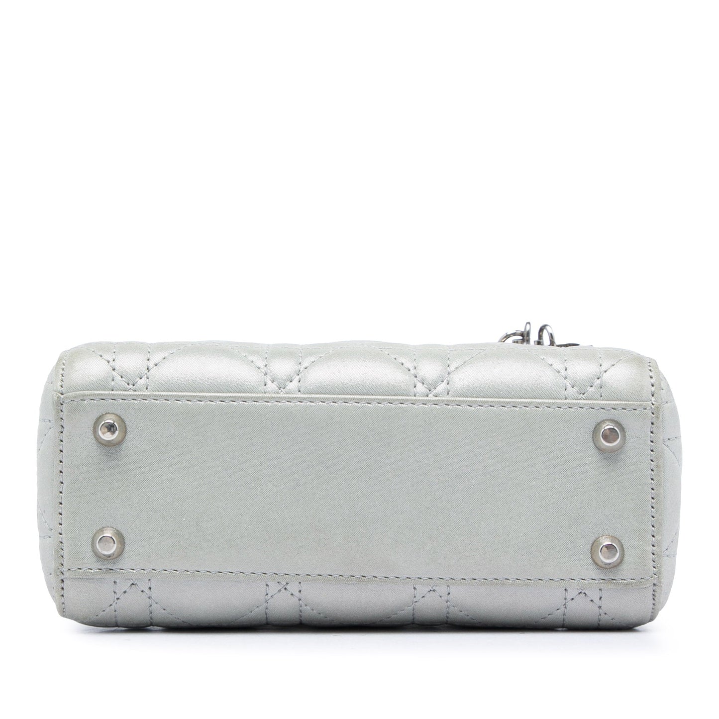 Dior Mini Iridescent Lambskin Cannage Lady Dior