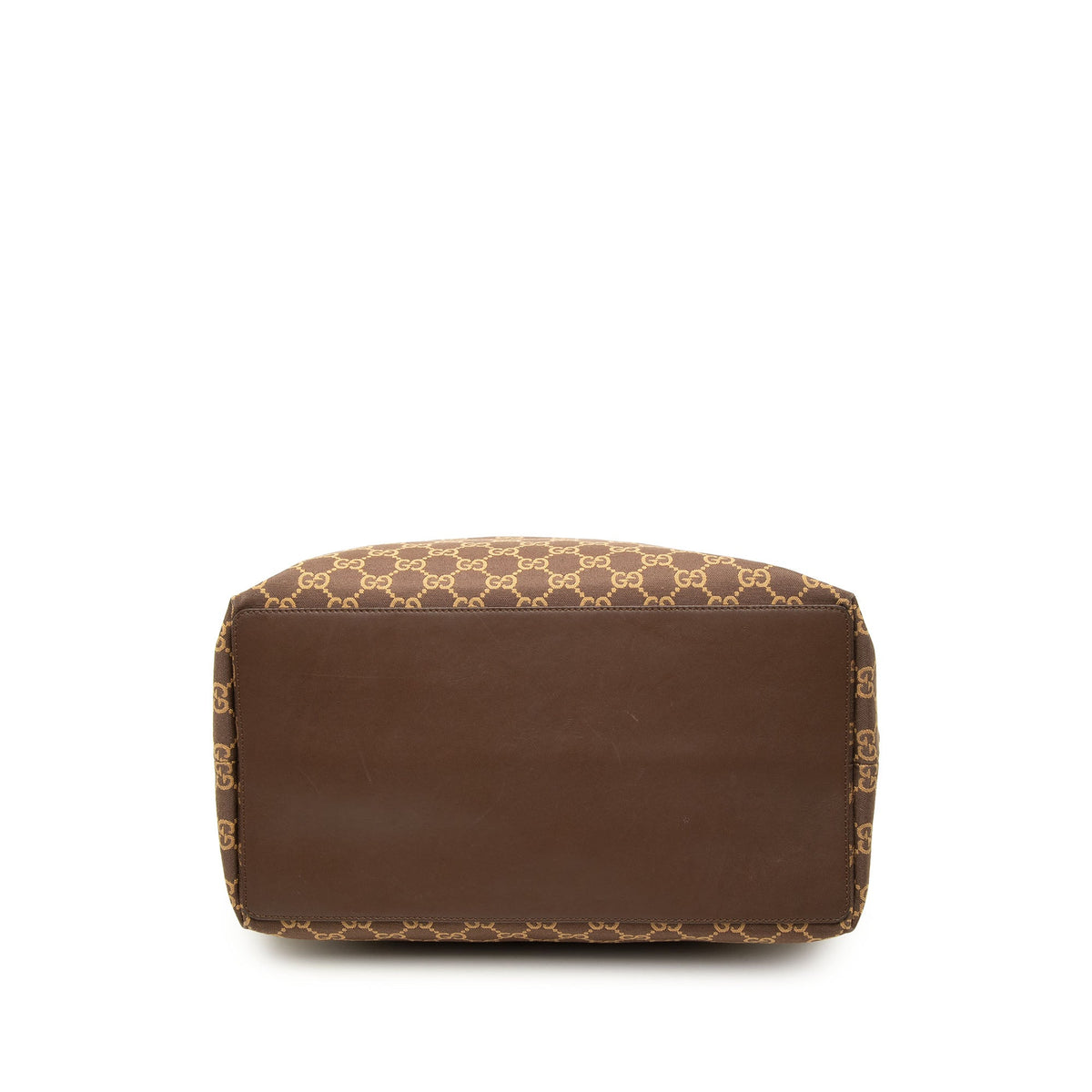 Gucci GG Canvas Tote — Brown