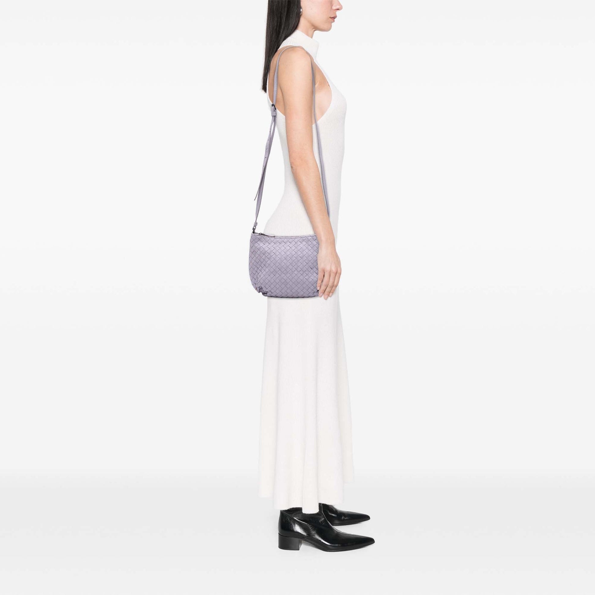 Bottega Veneta Cervo Intrecciato Crossbody