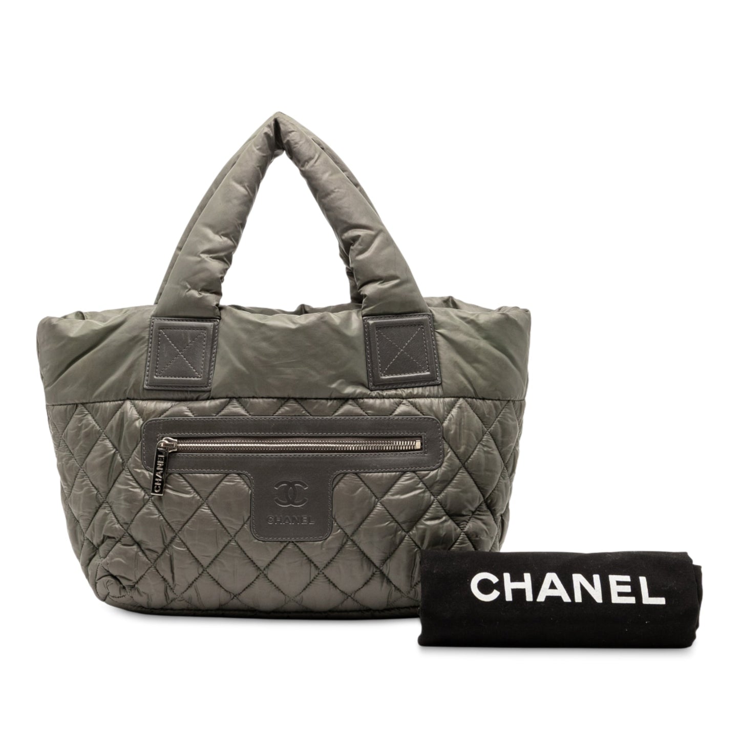 Chanel Small Quilted Nylon Coco Cocoon Tote