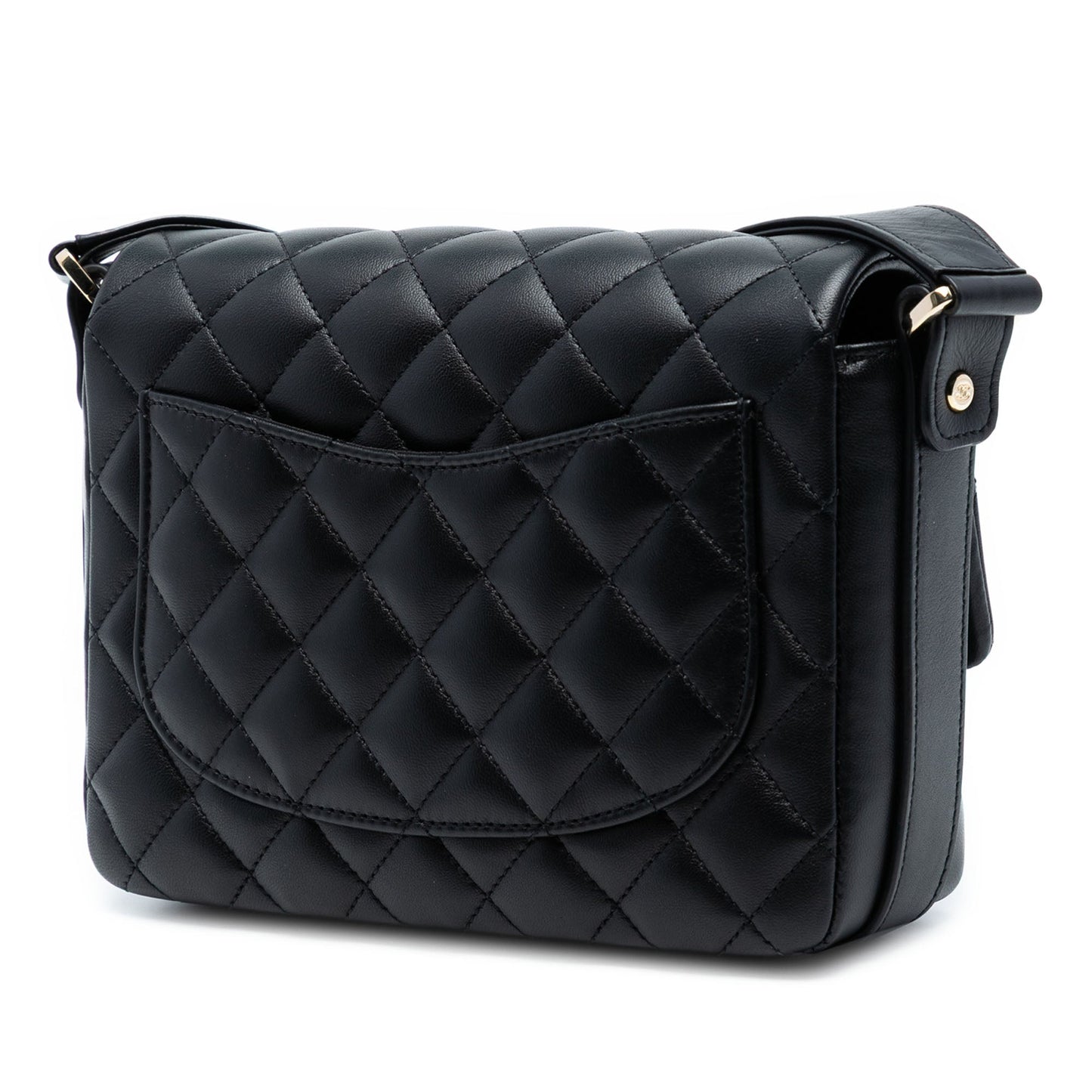 Chanel Quilted Calfskin Bolero de Chanel Flap