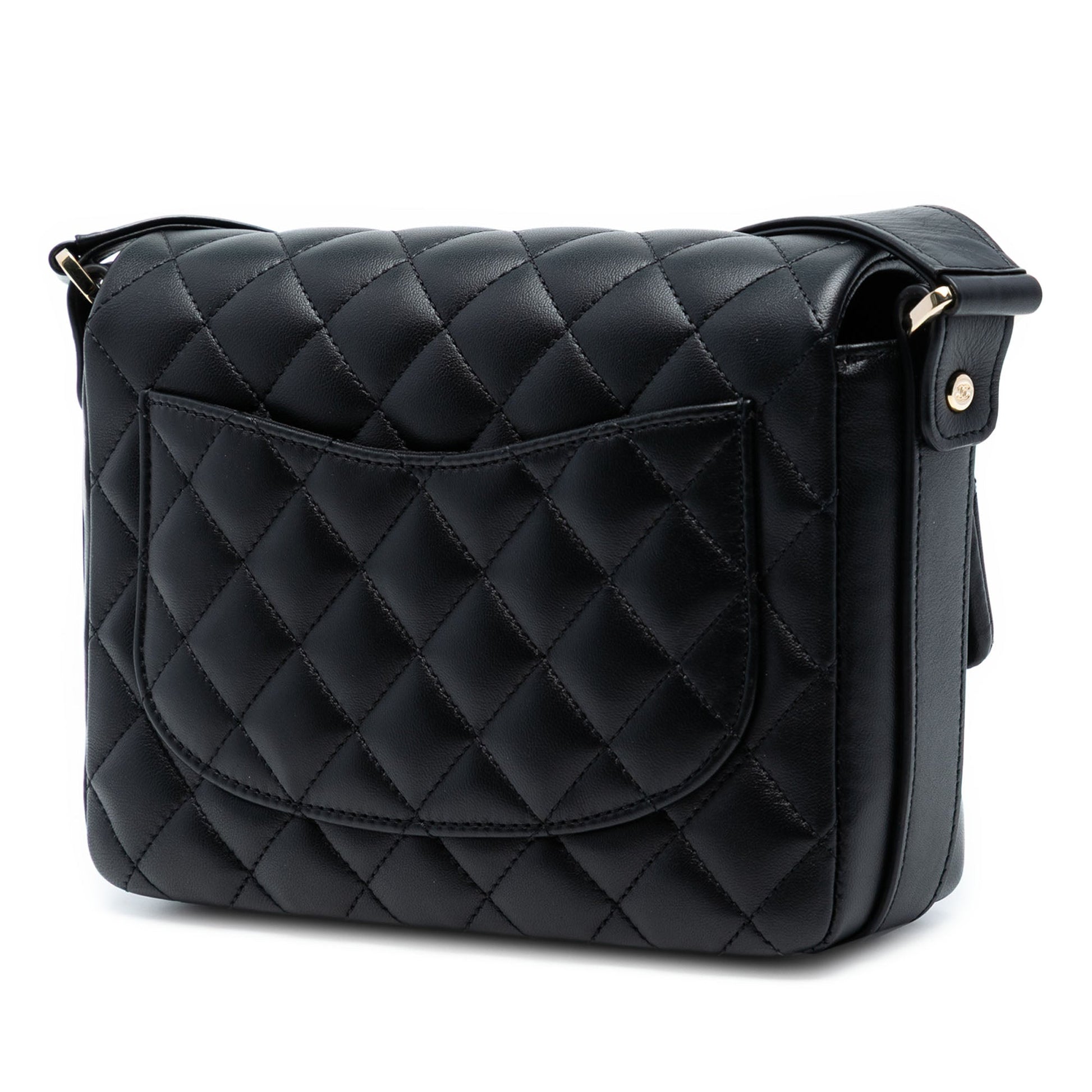 Chanel Quilted Calfskin Bolero de Chanel Flap