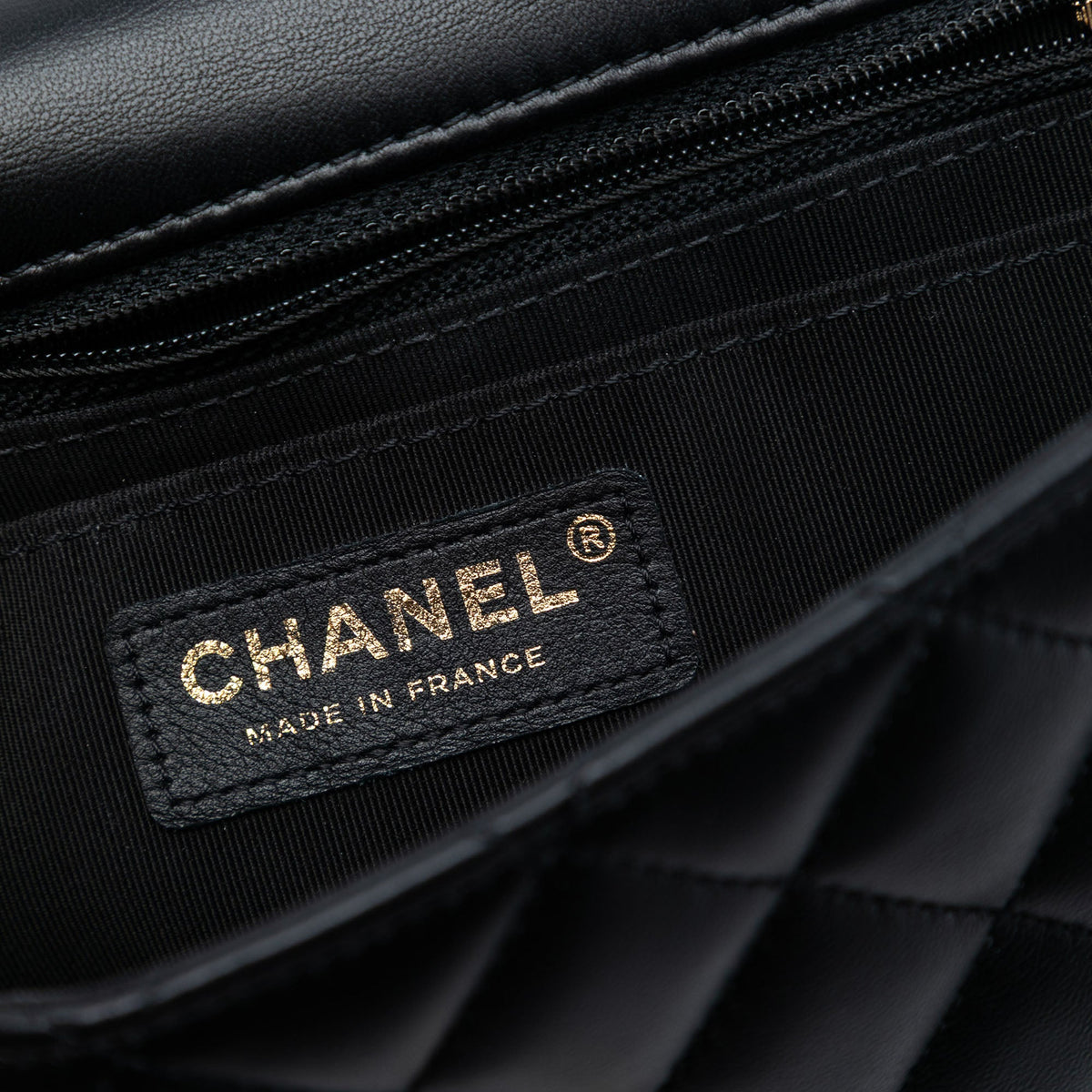 Chanel Quilted Calfskin Bolero de Chanel Flap