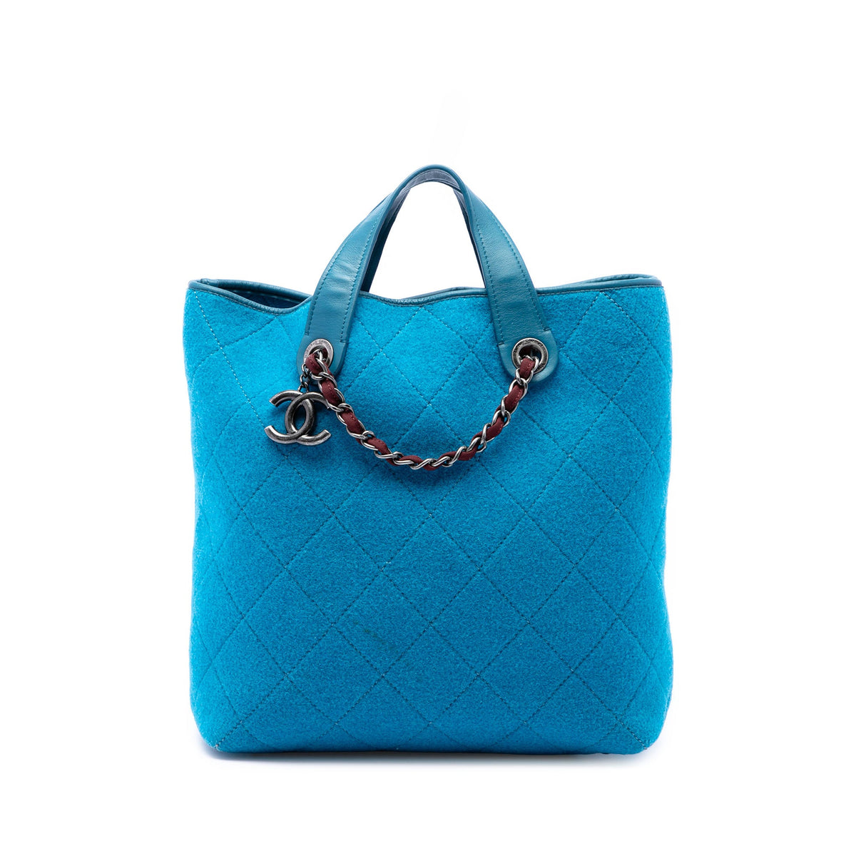 Chanel Medium CC Quilted Felt Pop Tote
