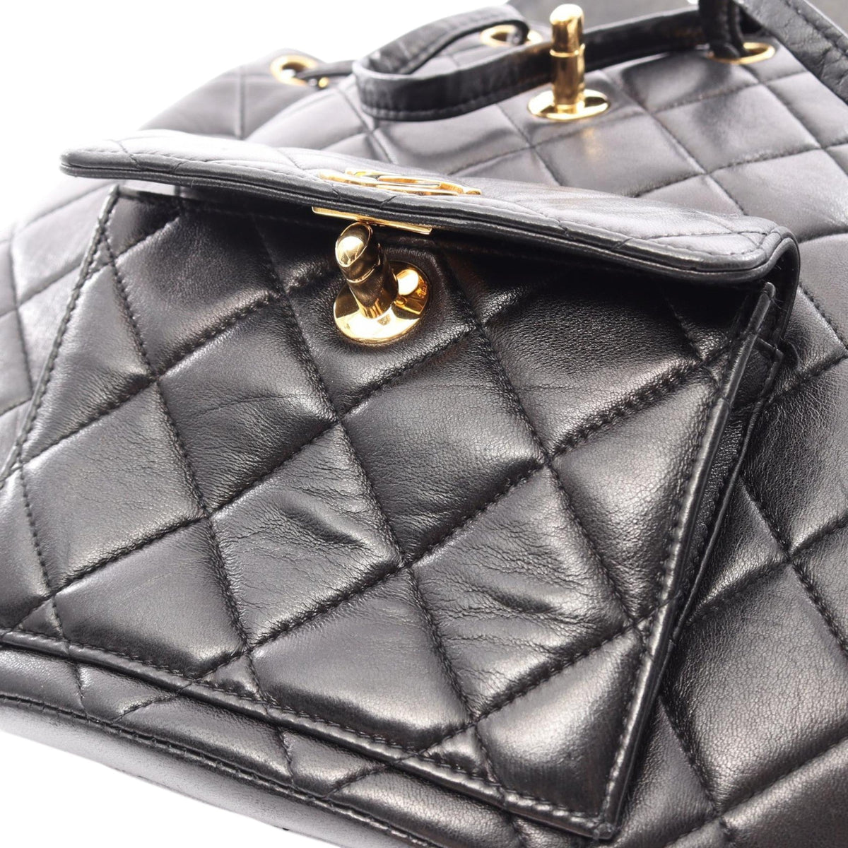 Chanel Medium Quilted Lambskin Duma Backpack
