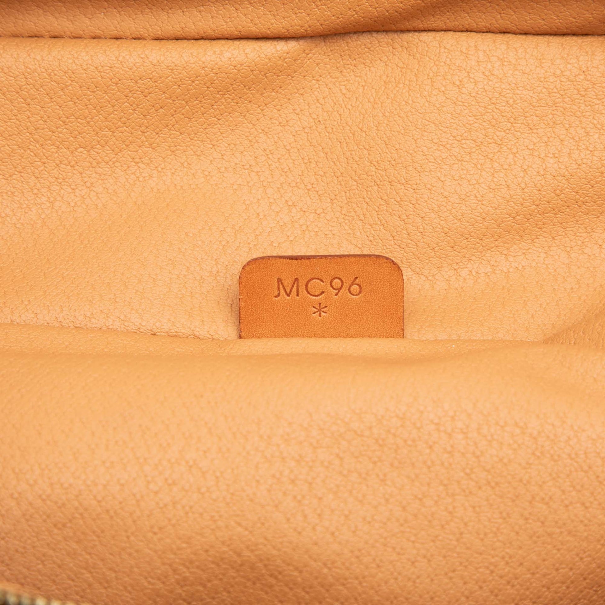 Celine Macadam Coated Canvas Vanity Bag