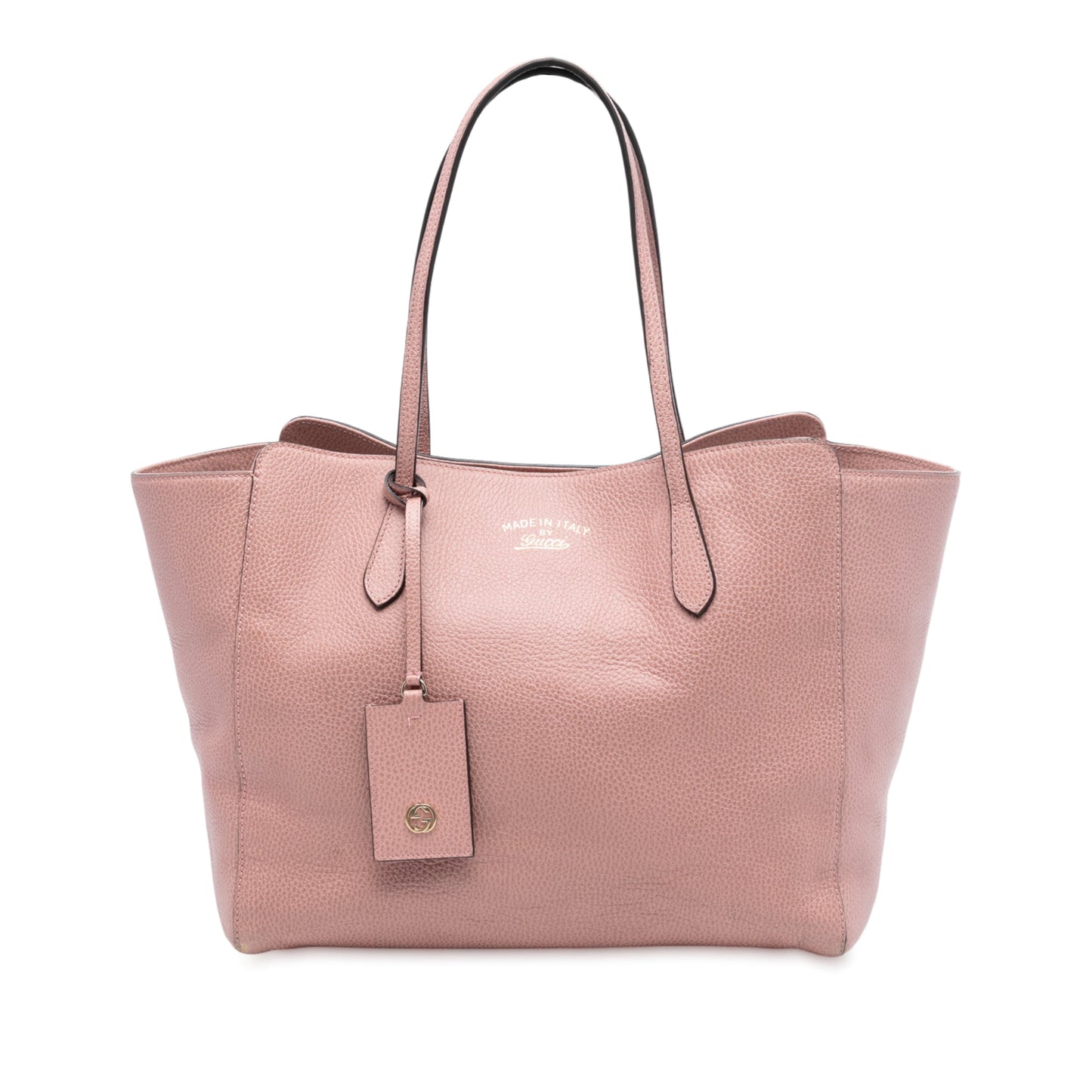 Gucci Medium Leather Swing Tote