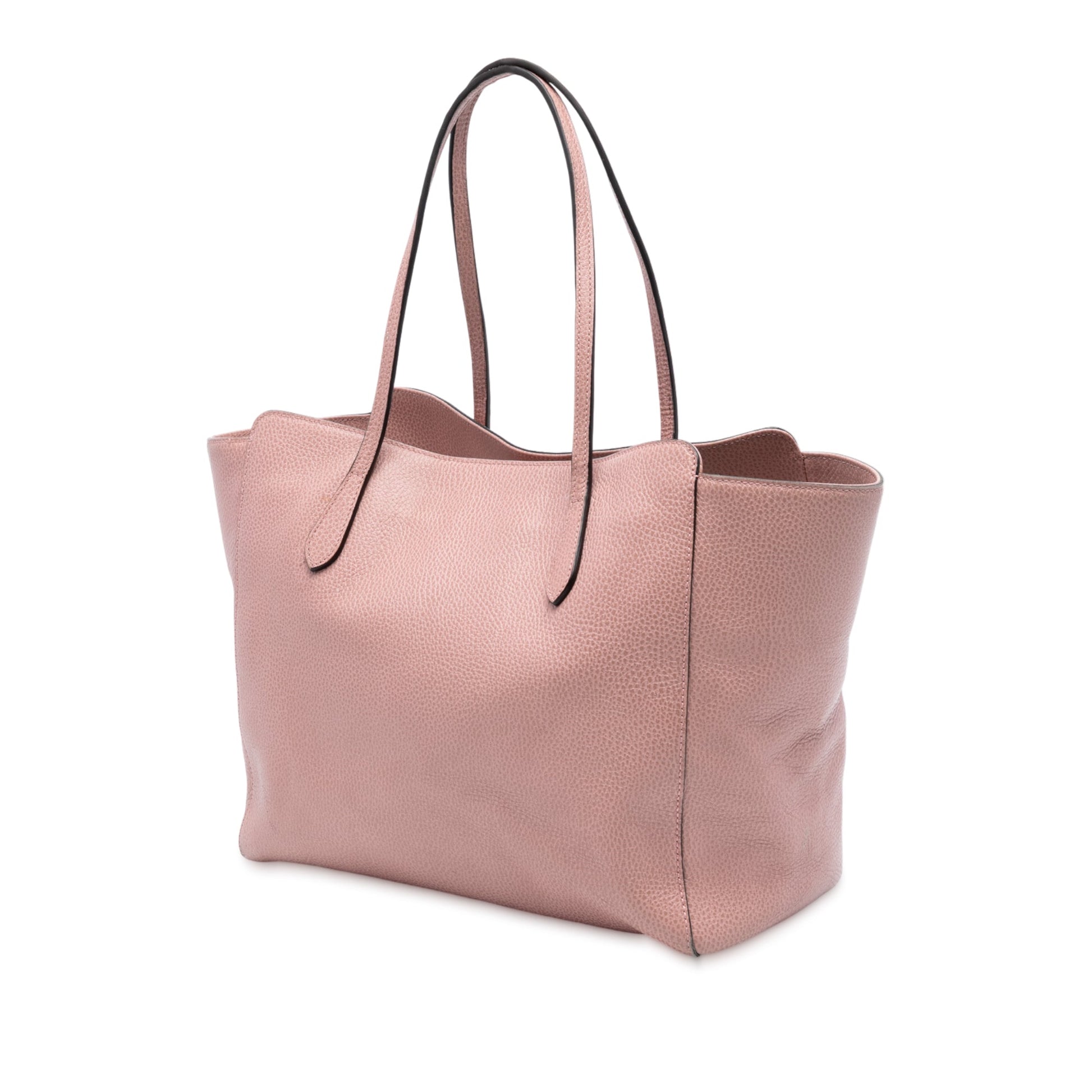 Gucci Medium Leather Swing Tote
