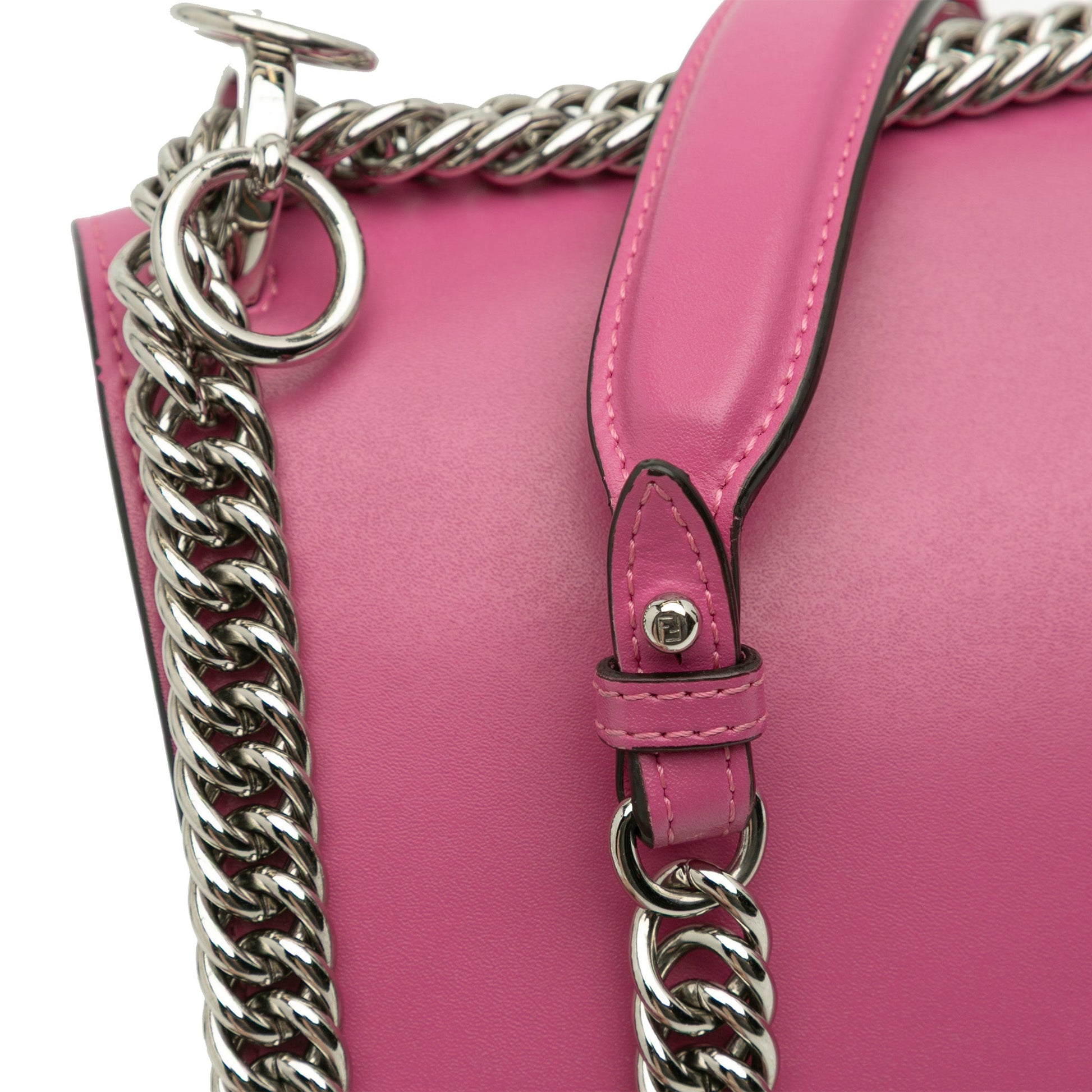 Fendi Small Leather Kan I Crossbody