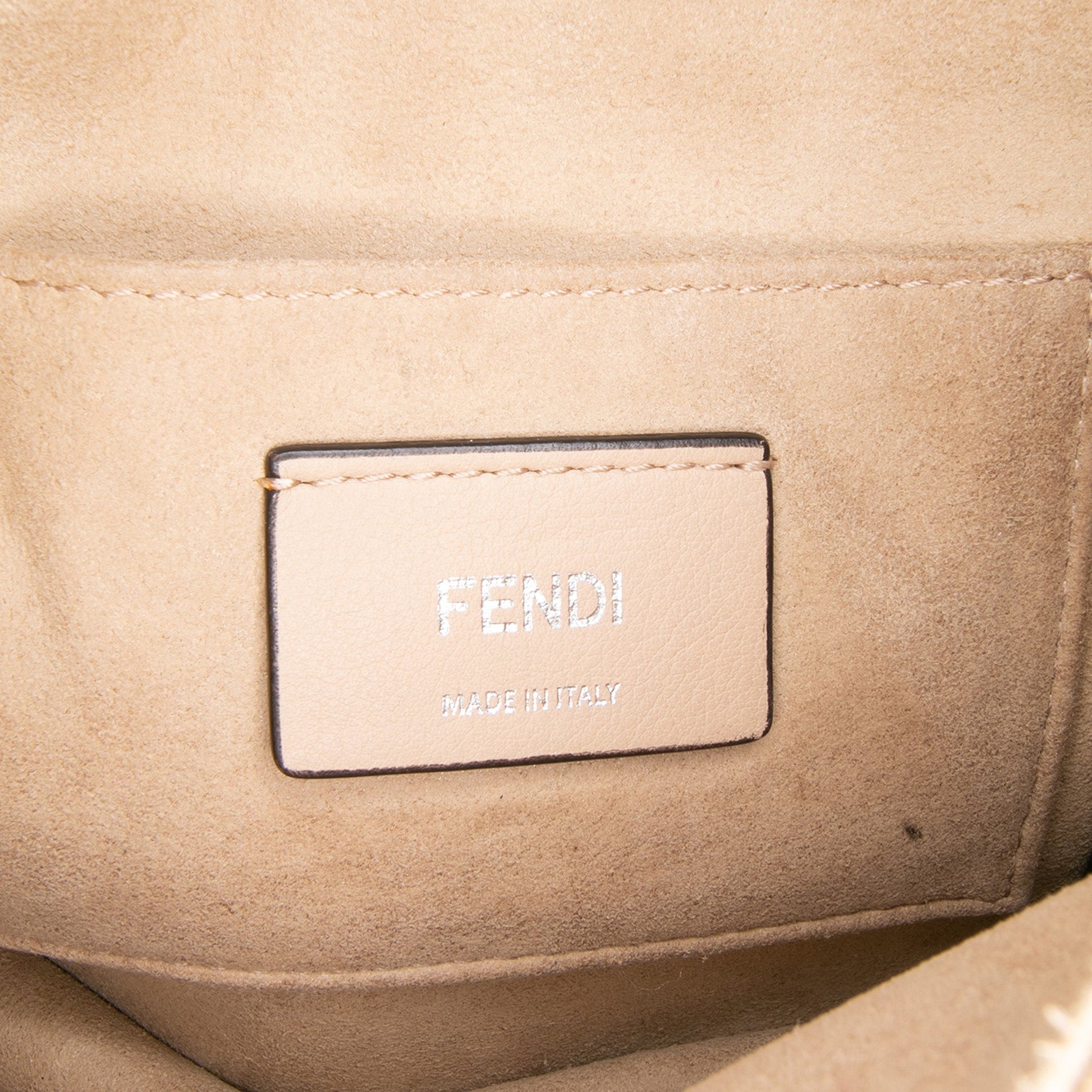 Fendi Small Leather Kan I Crossbody