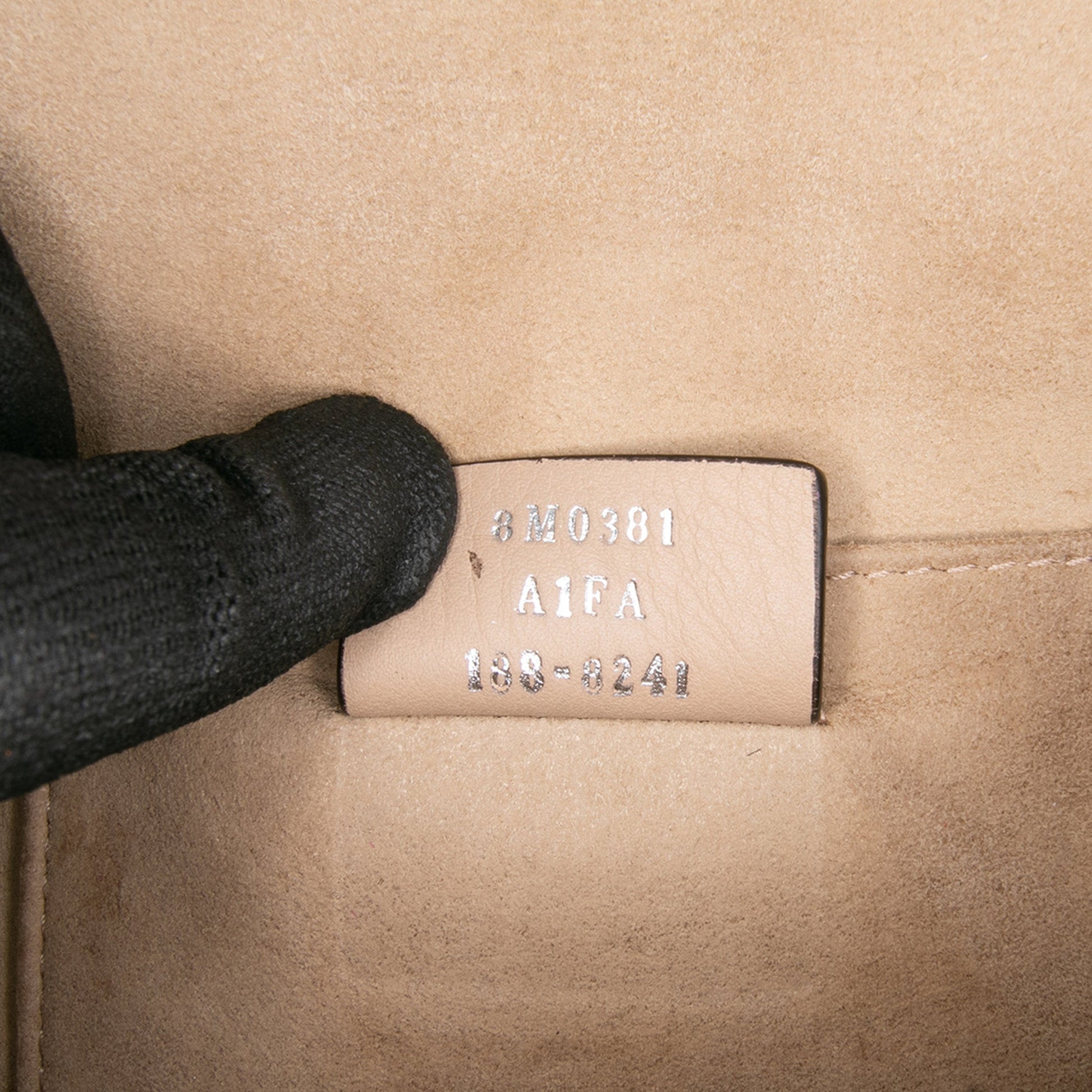Fendi Small Leather Kan I Crossbody