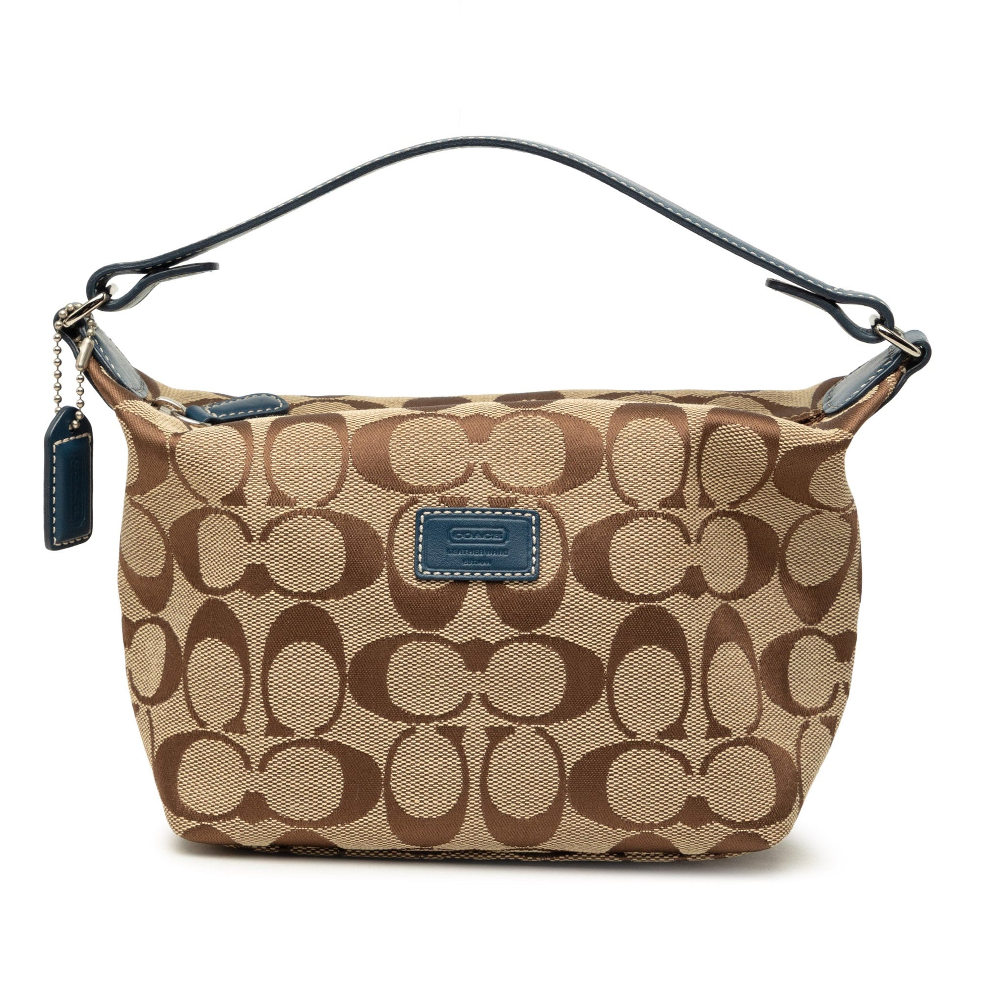 Coach Mini Signature Canvas Hobo