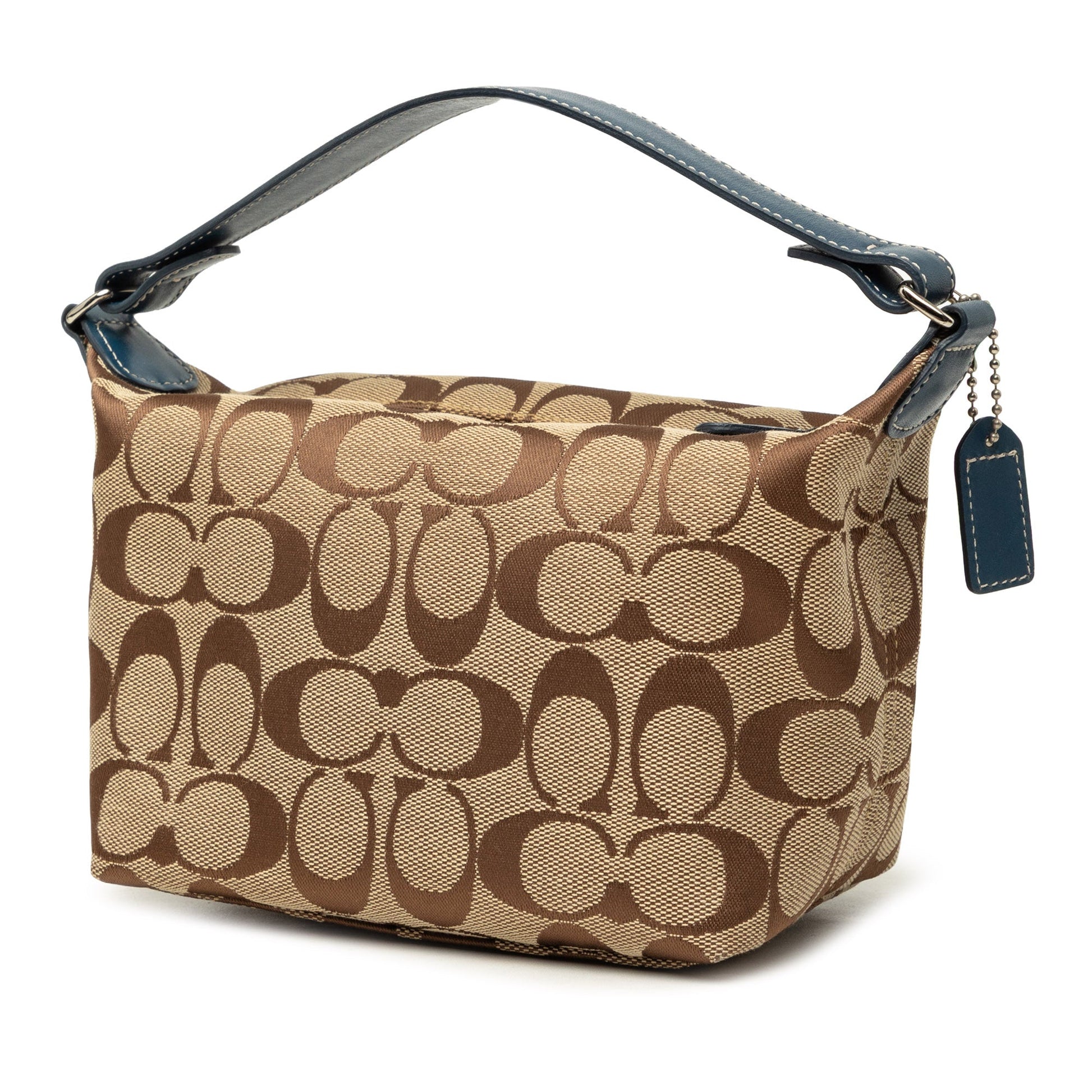 Coach Mini Signature Canvas Hobo