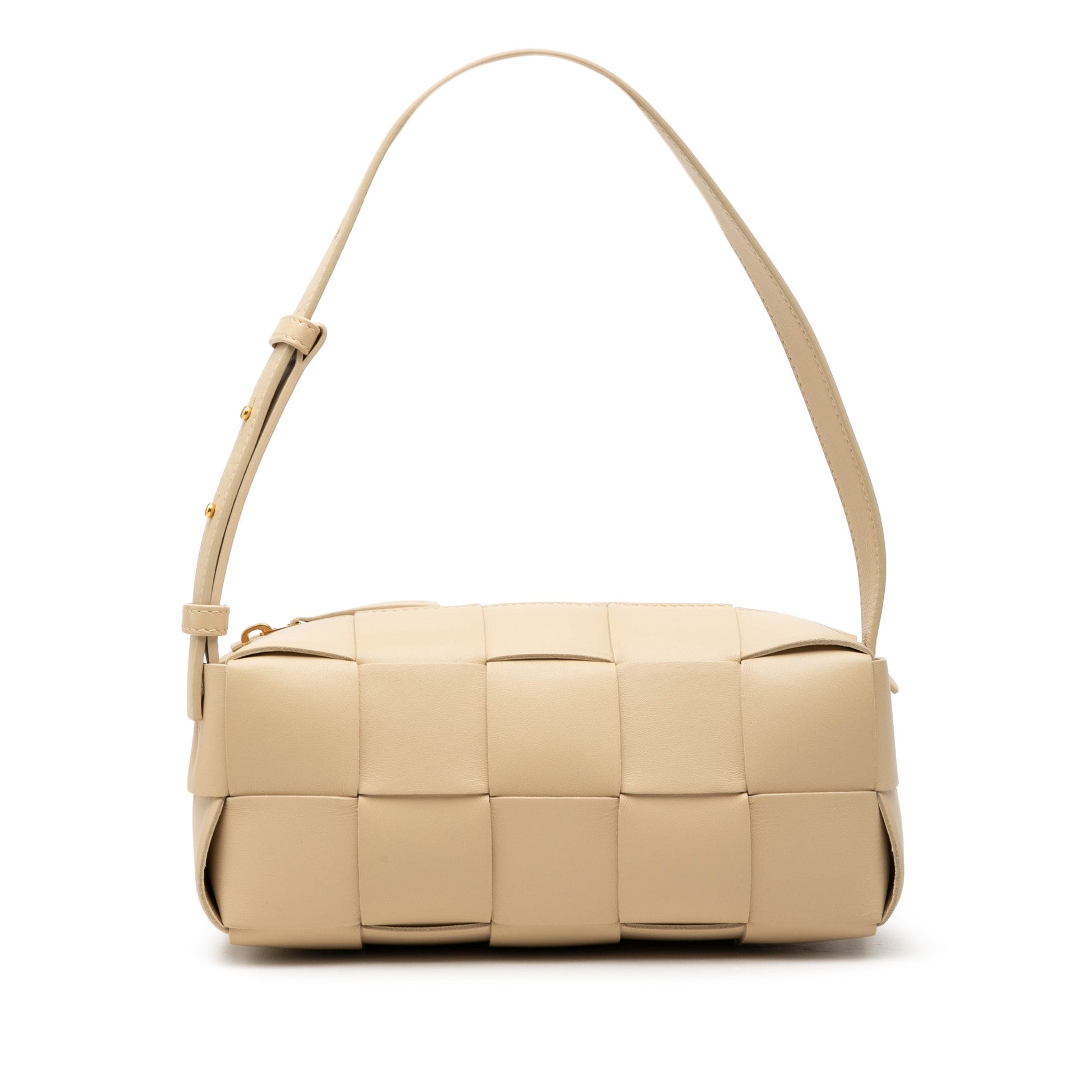 Bottega Veneta Small Nappa Intrecciato Brick Cassette