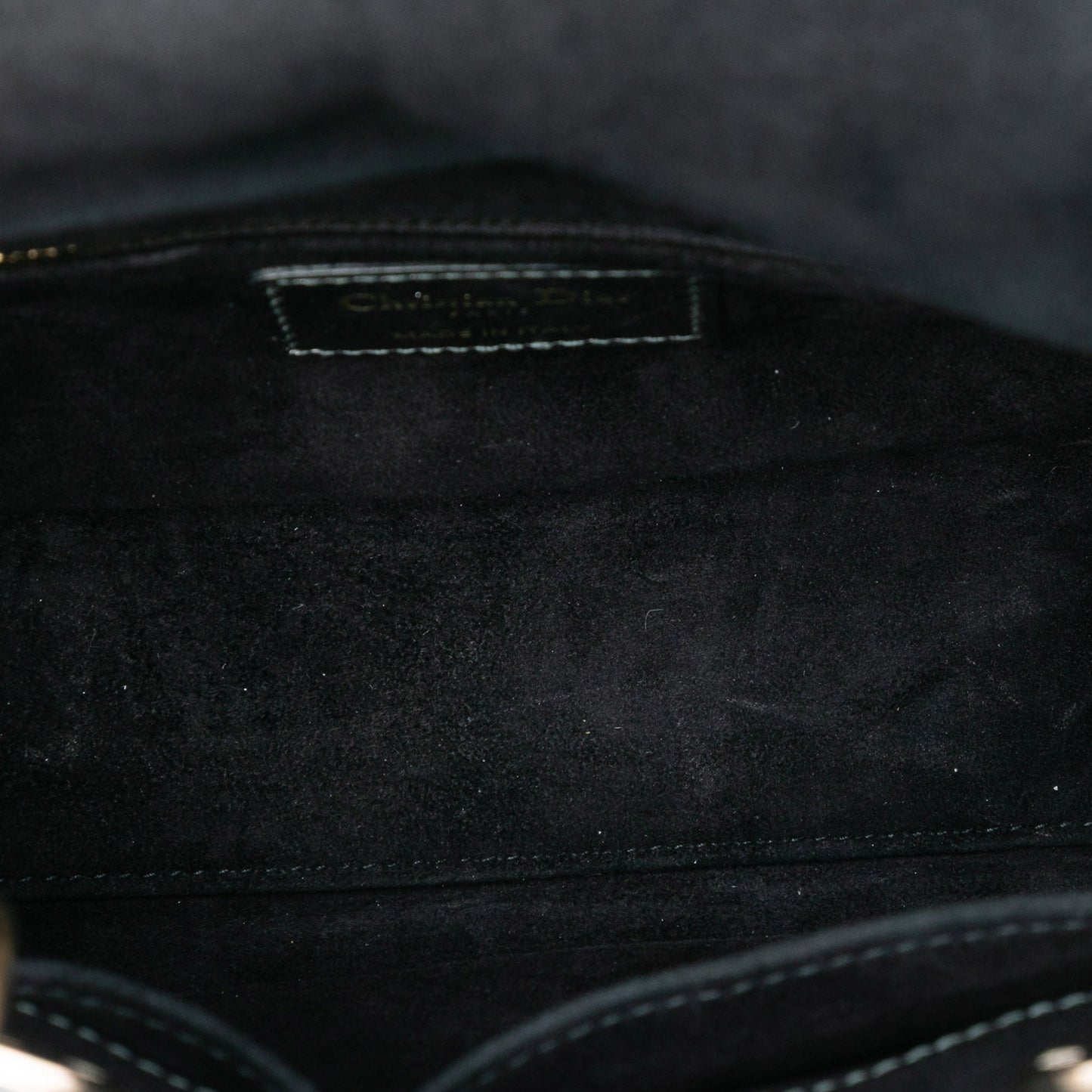 Dior Small Metallic Lambskin Cannage My ABCDior Lady Dior