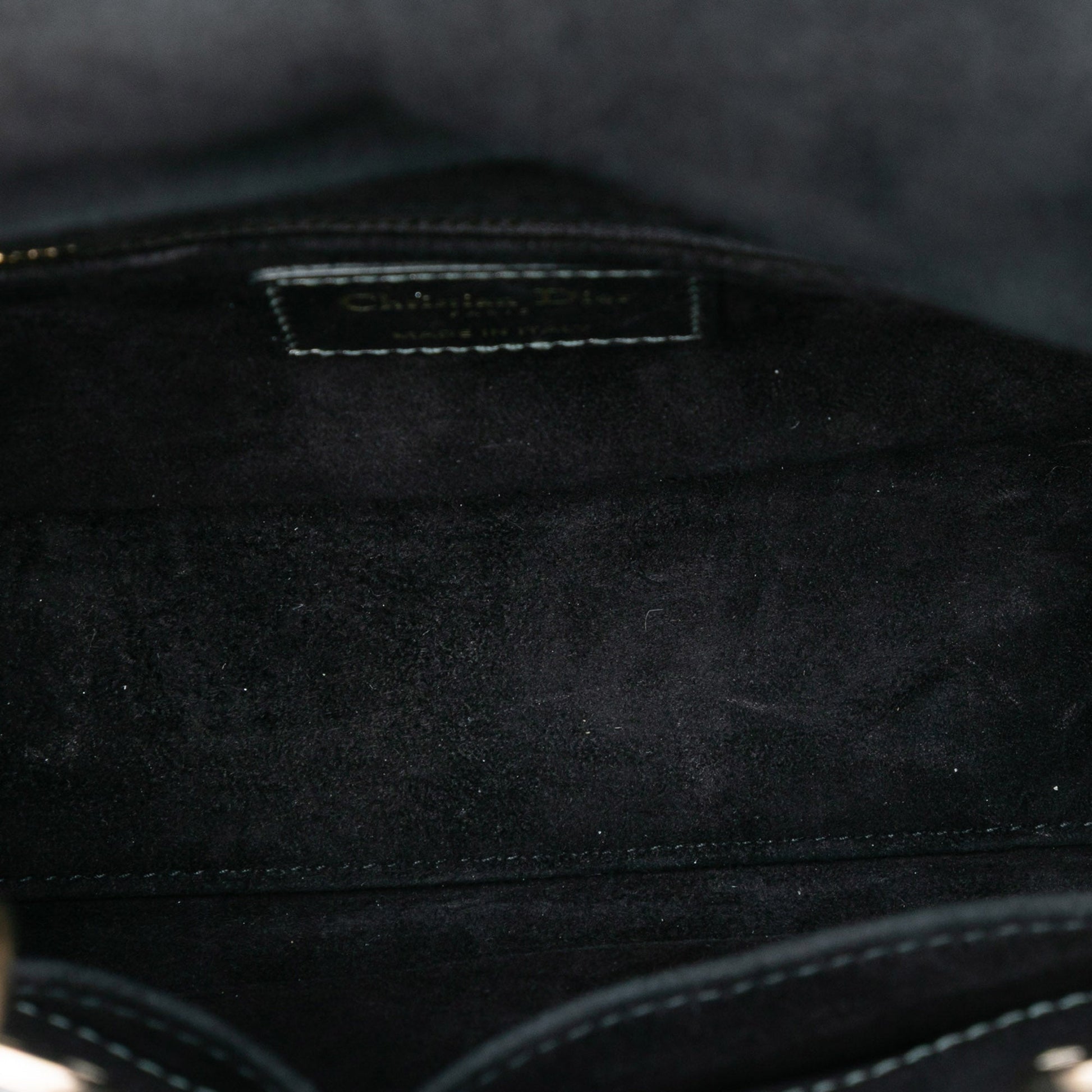 Dior Small Metallic Lambskin Cannage My ABCDior Lady Dior