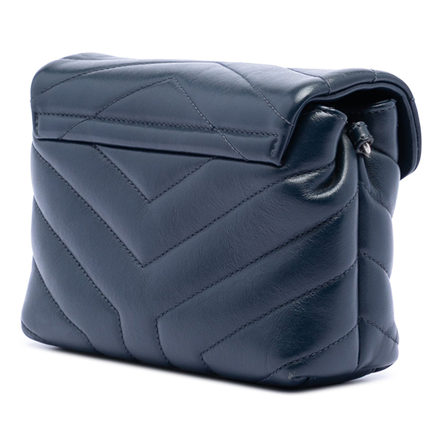 Saint Laurent Toy Matelasse Calfskin Monogram LouLou Crossbody