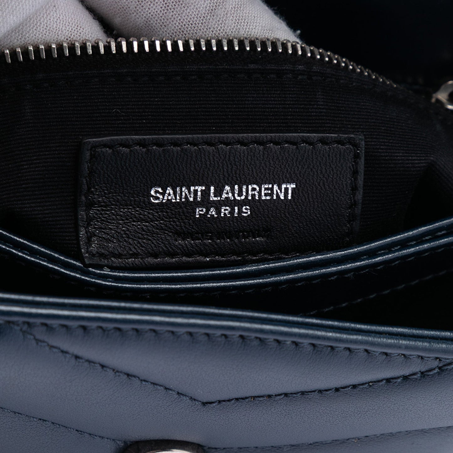 Saint Laurent Toy Matelasse Calfskin Monogram LouLou Crossbody