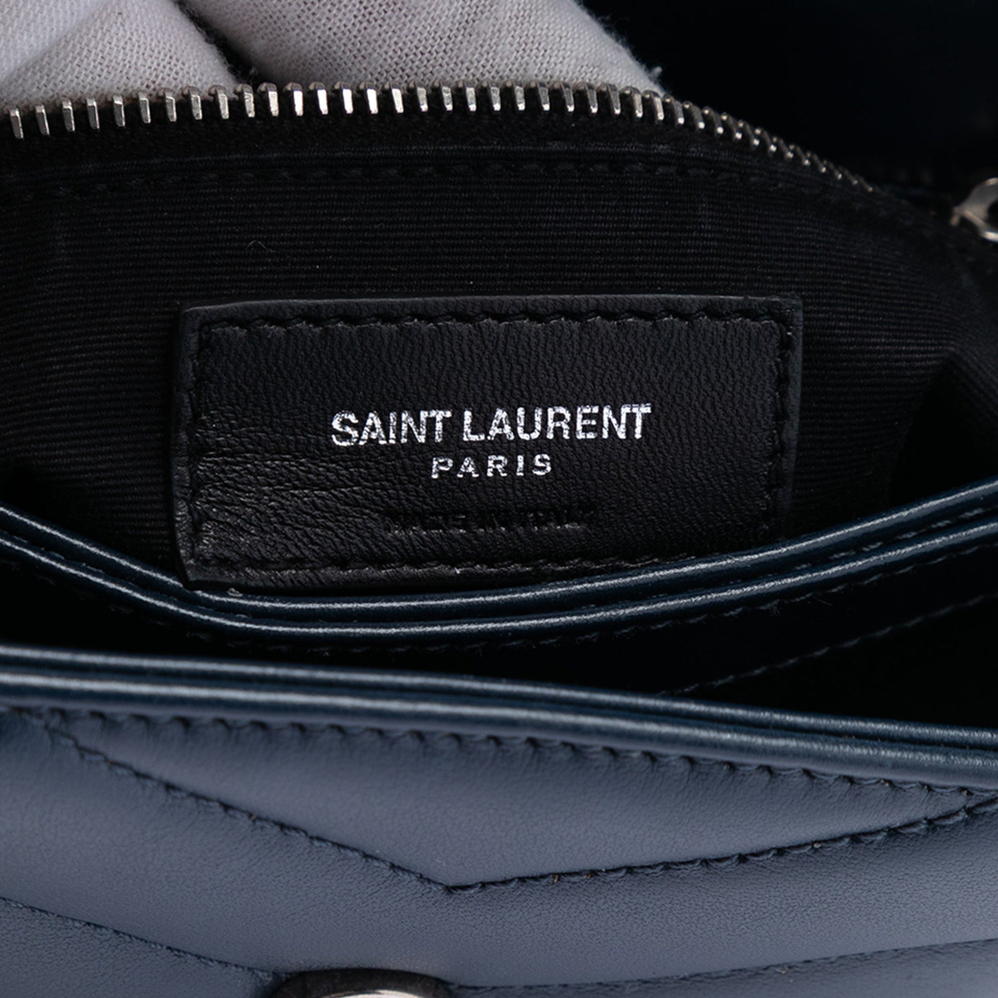 Saint Laurent Toy Matelasse Calfskin Monogram LouLou Crossbody