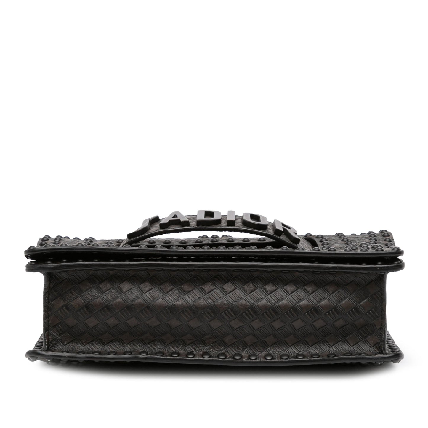Dior Medium Embossed Calfskin Studded JAdior Chain Flap