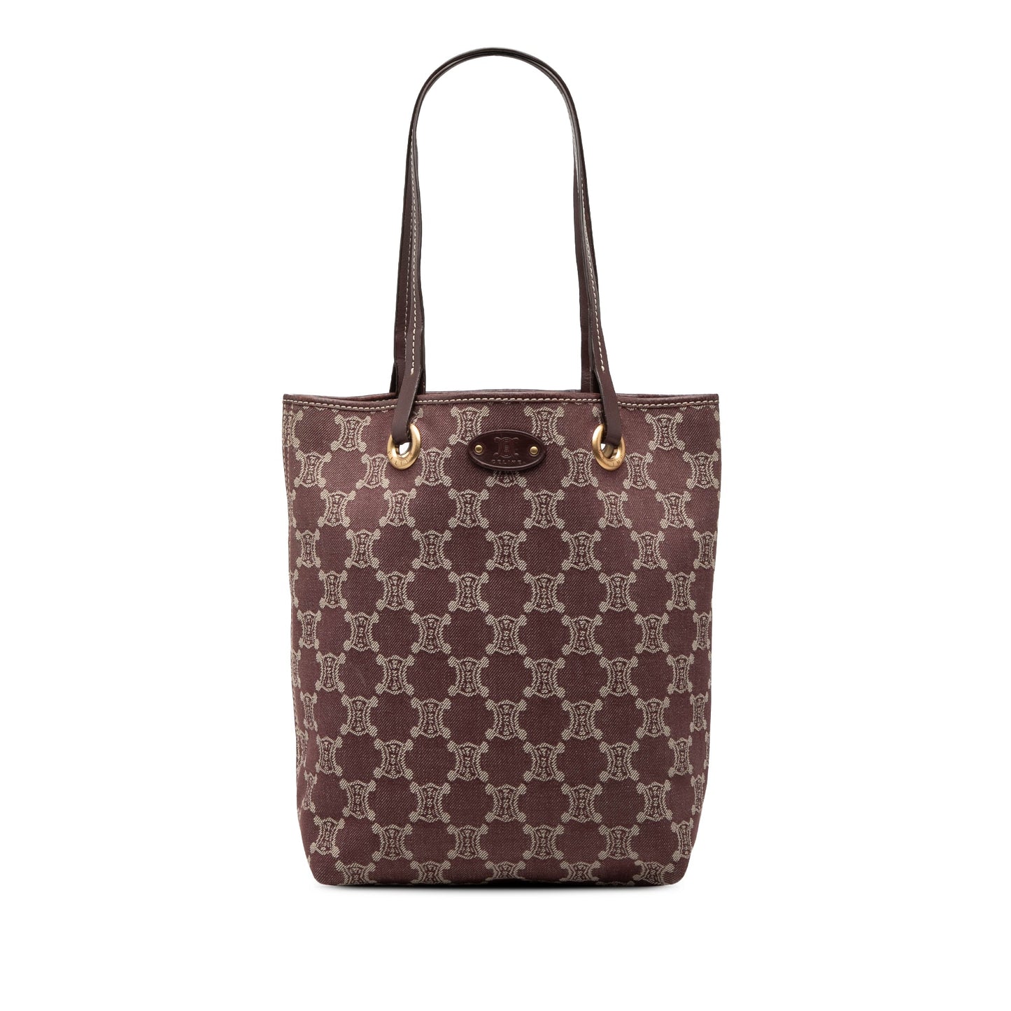 Celine Macadam Denim Tote