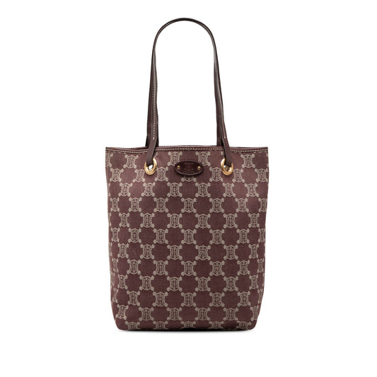 Celine Macadam Denim Tote