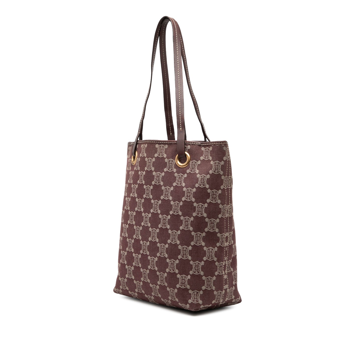 Celine Macadam Denim Tote