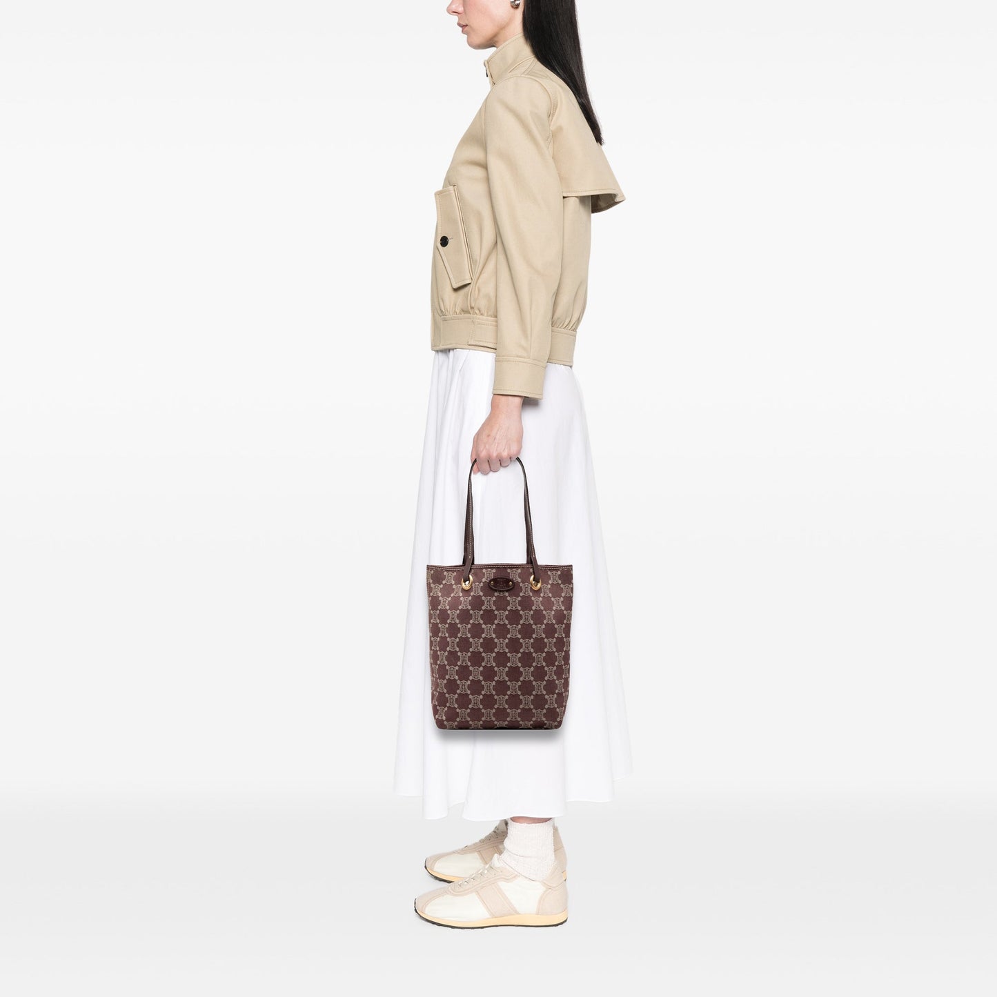 Celine Macadam Denim Tote