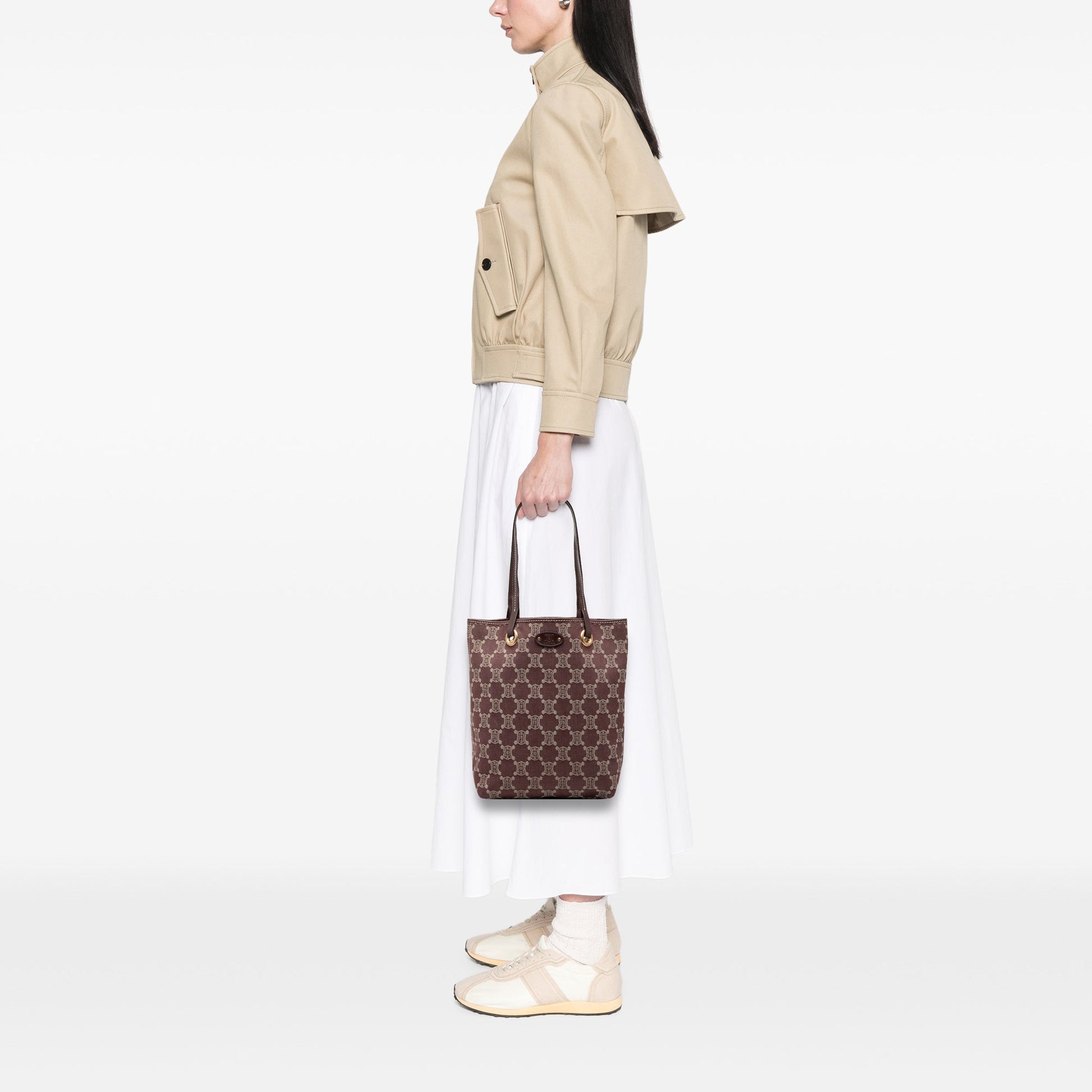 Celine Macadam Denim Tote
