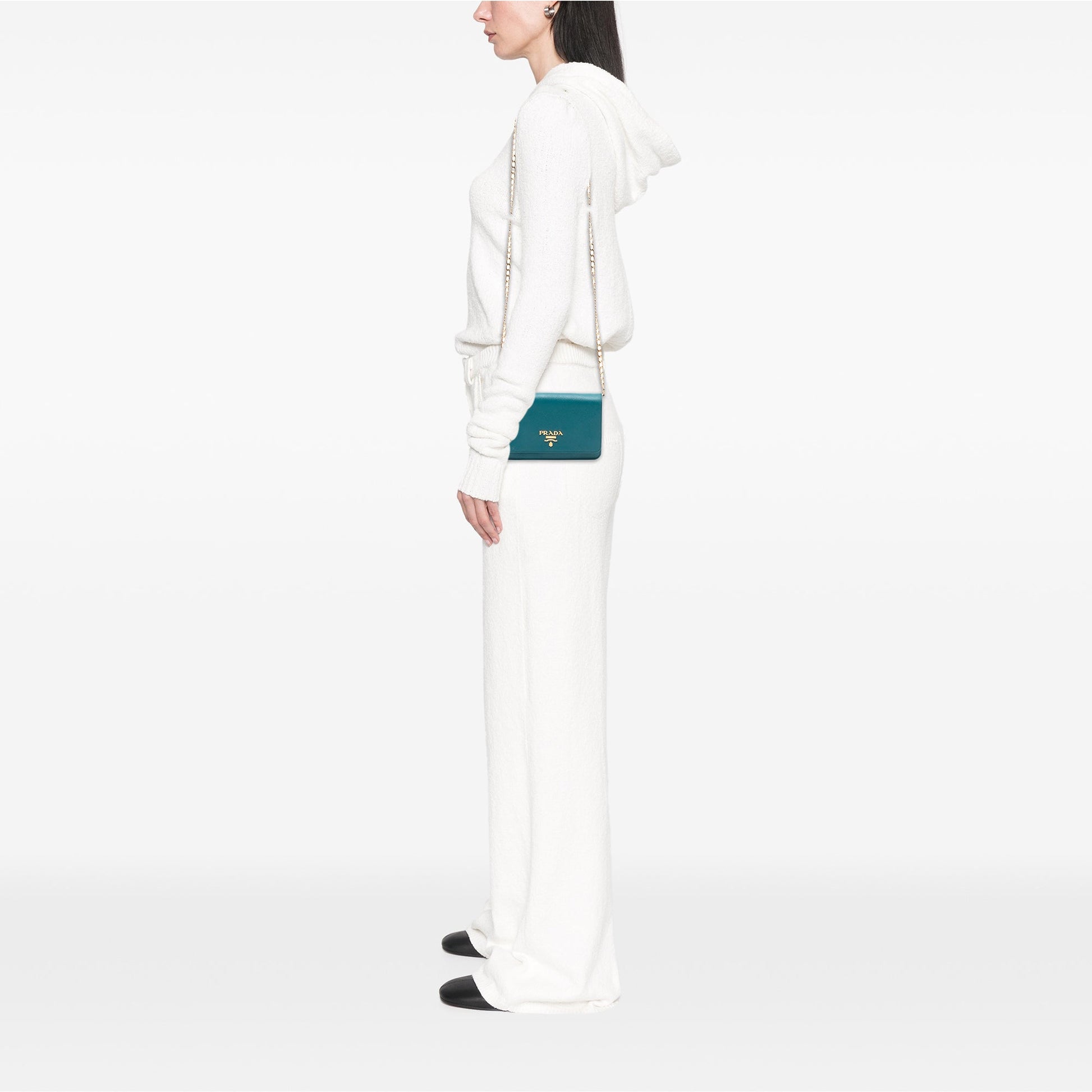 Saffiano Lux Wallet on Chain