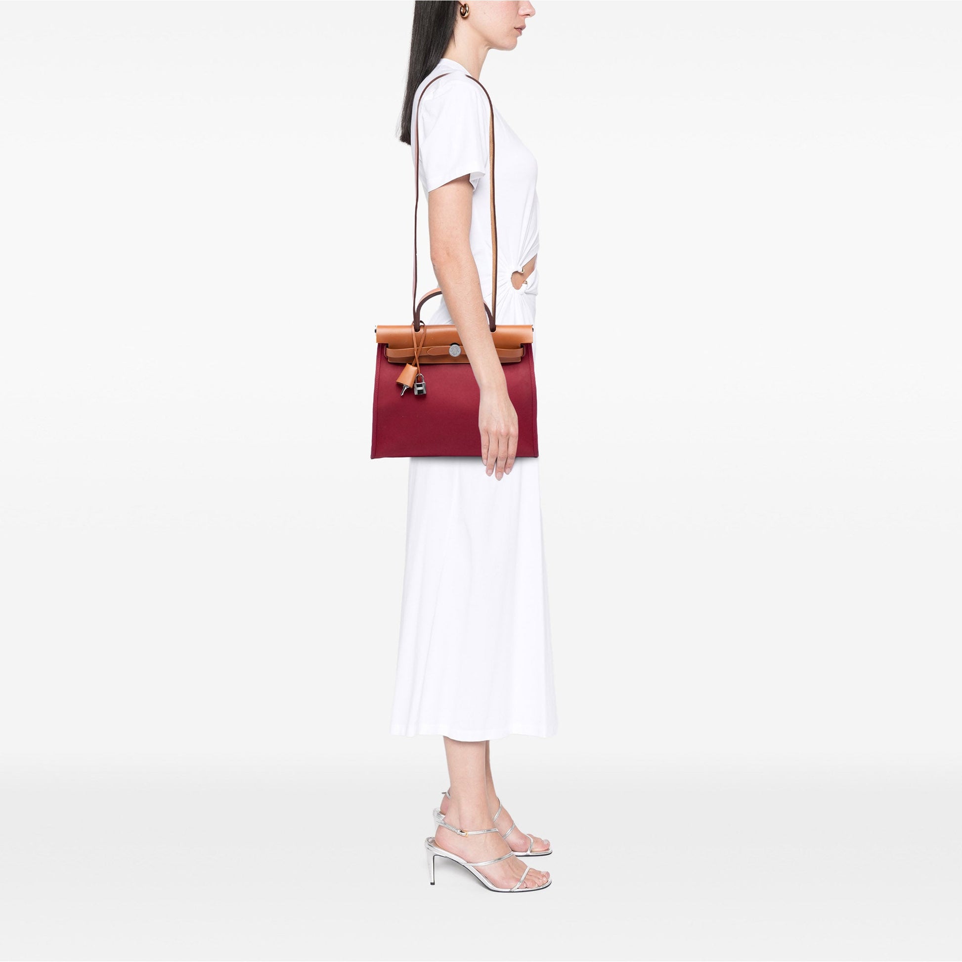 Hermès Toile Herbag Zip 31