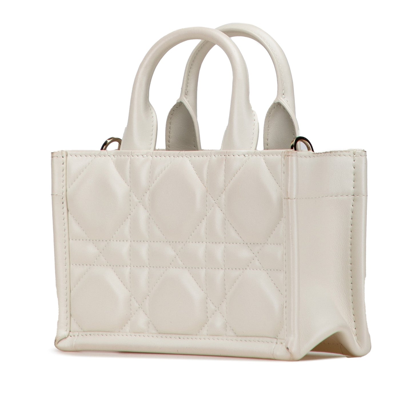 Dior Mini Calfskin Macrocannage Book Tote