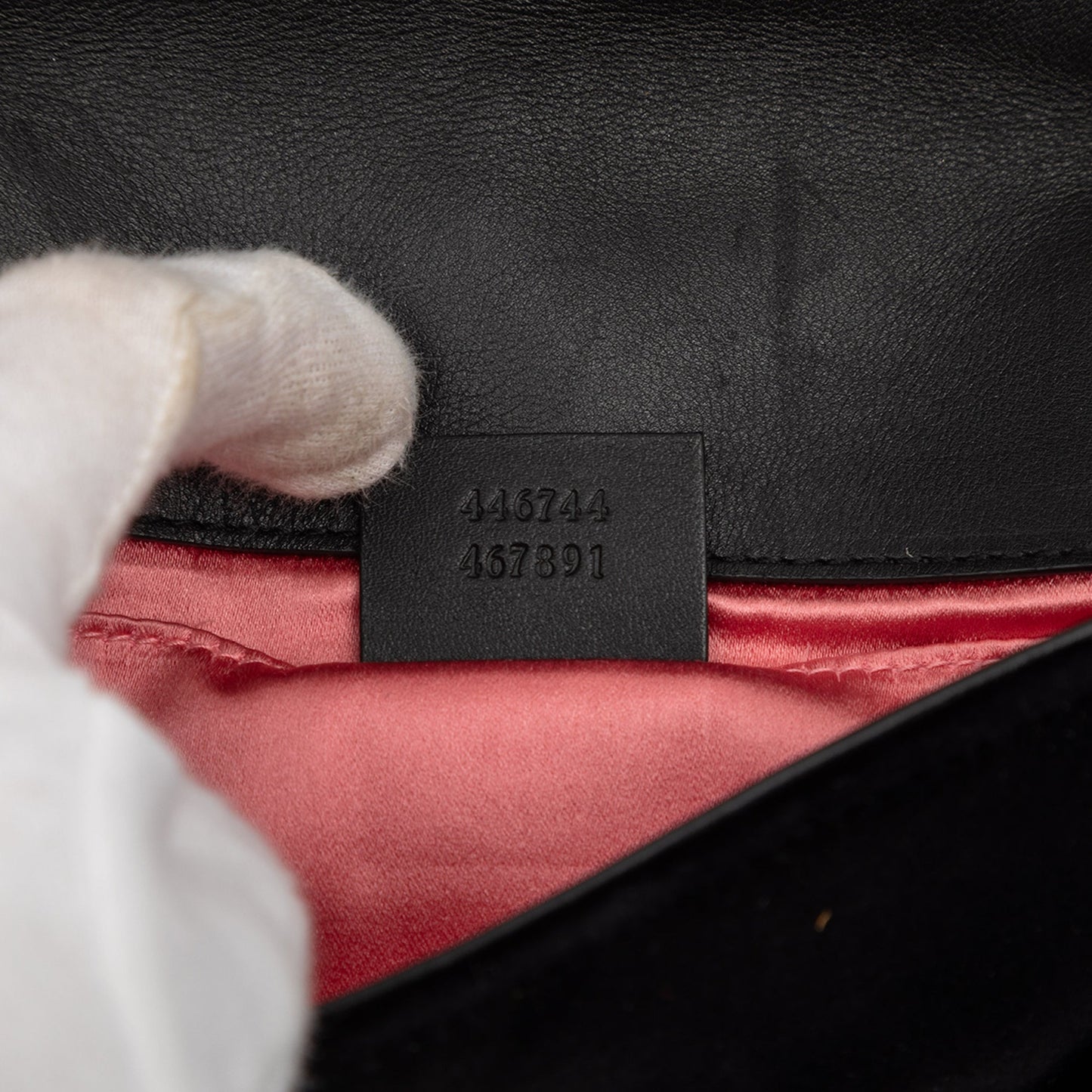 Gucci Small GG Marmont Matelasse Velvet Shoulder Bag