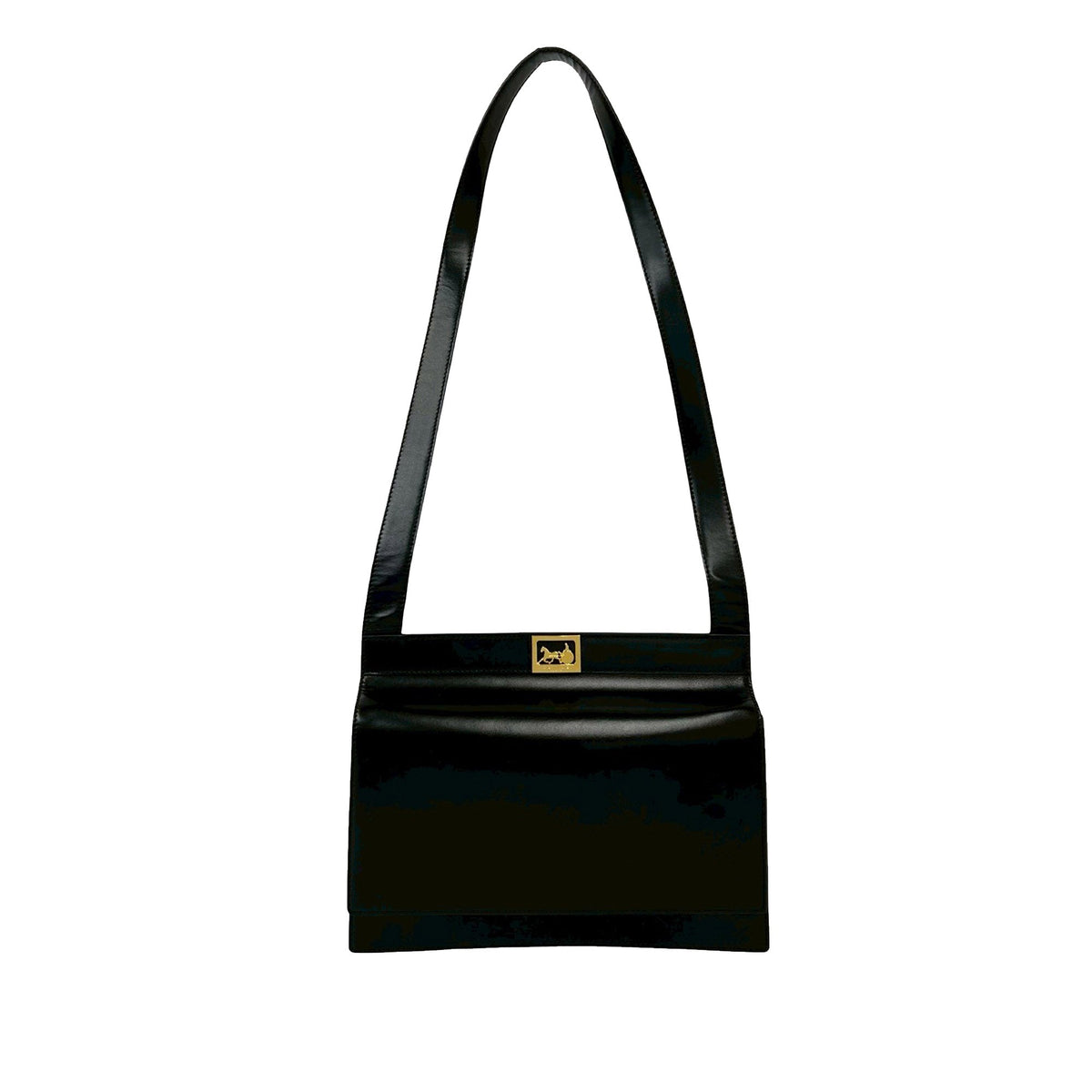 Celine Leather Sulky Shoulder Bag