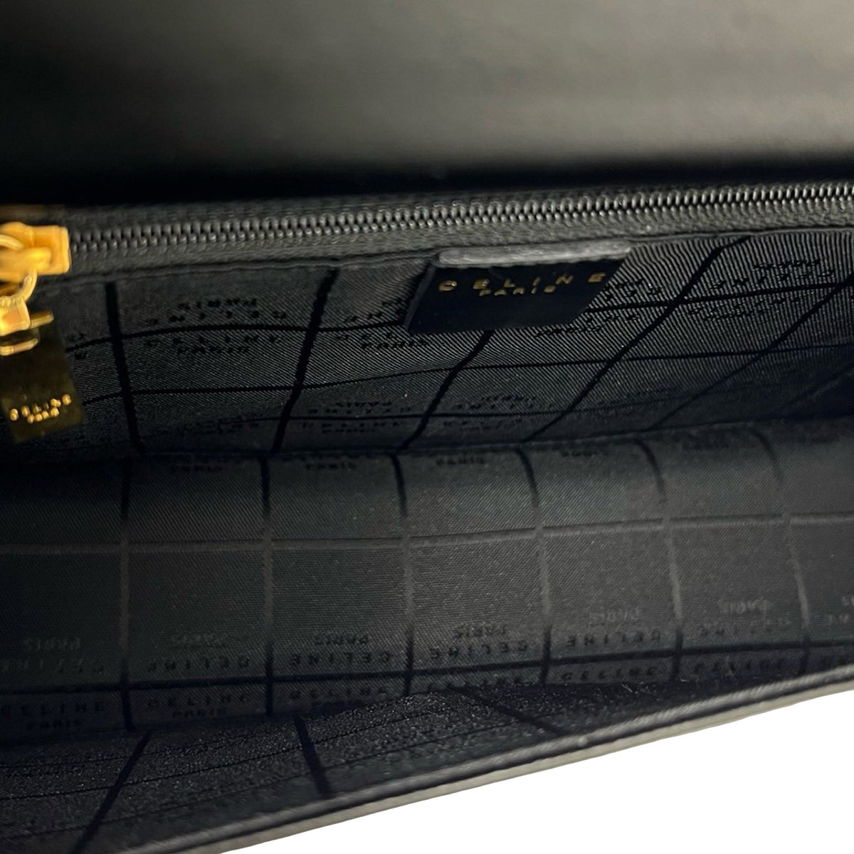 Celine Leather Sulky Shoulder Bag