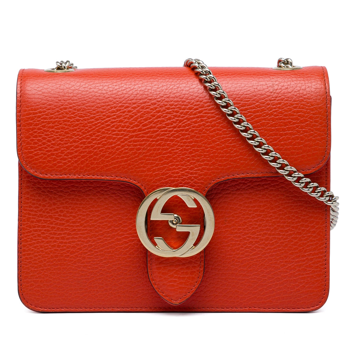Gucci Small Dollar Calfskin Interlocking G Crossbody