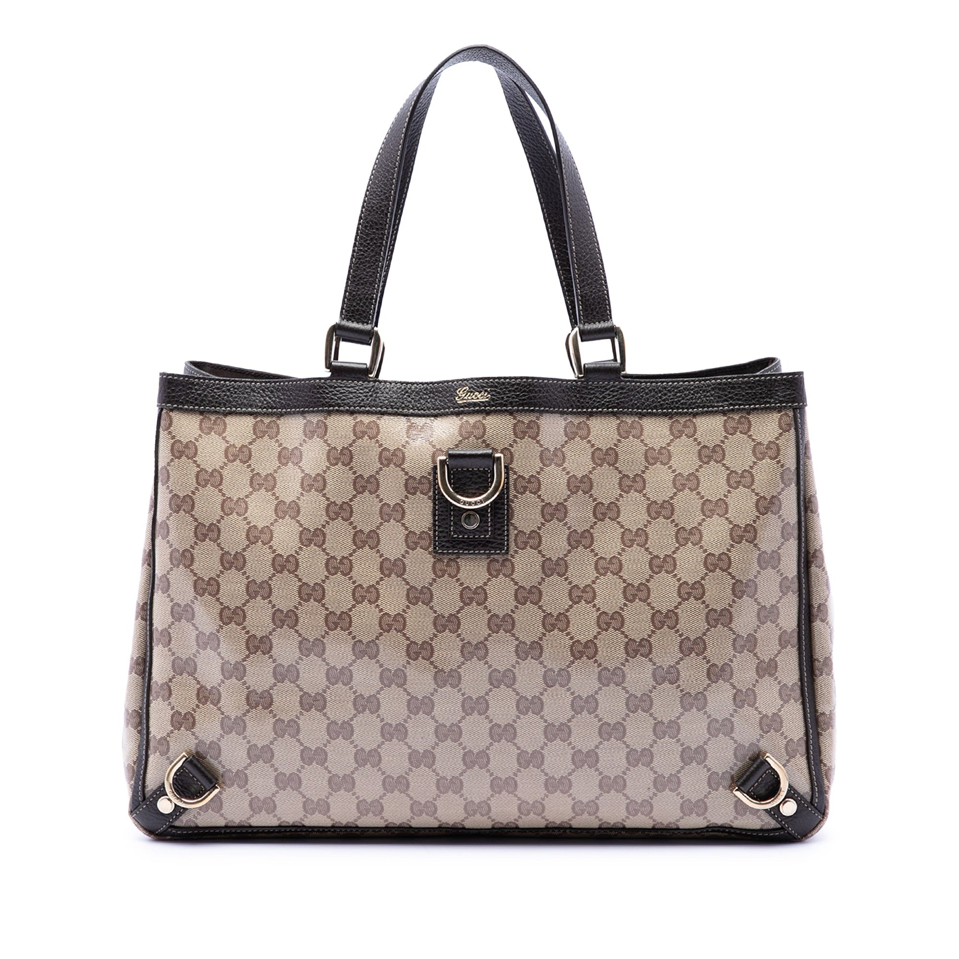 Gucci GG Crystal Abbey D Ring Tote